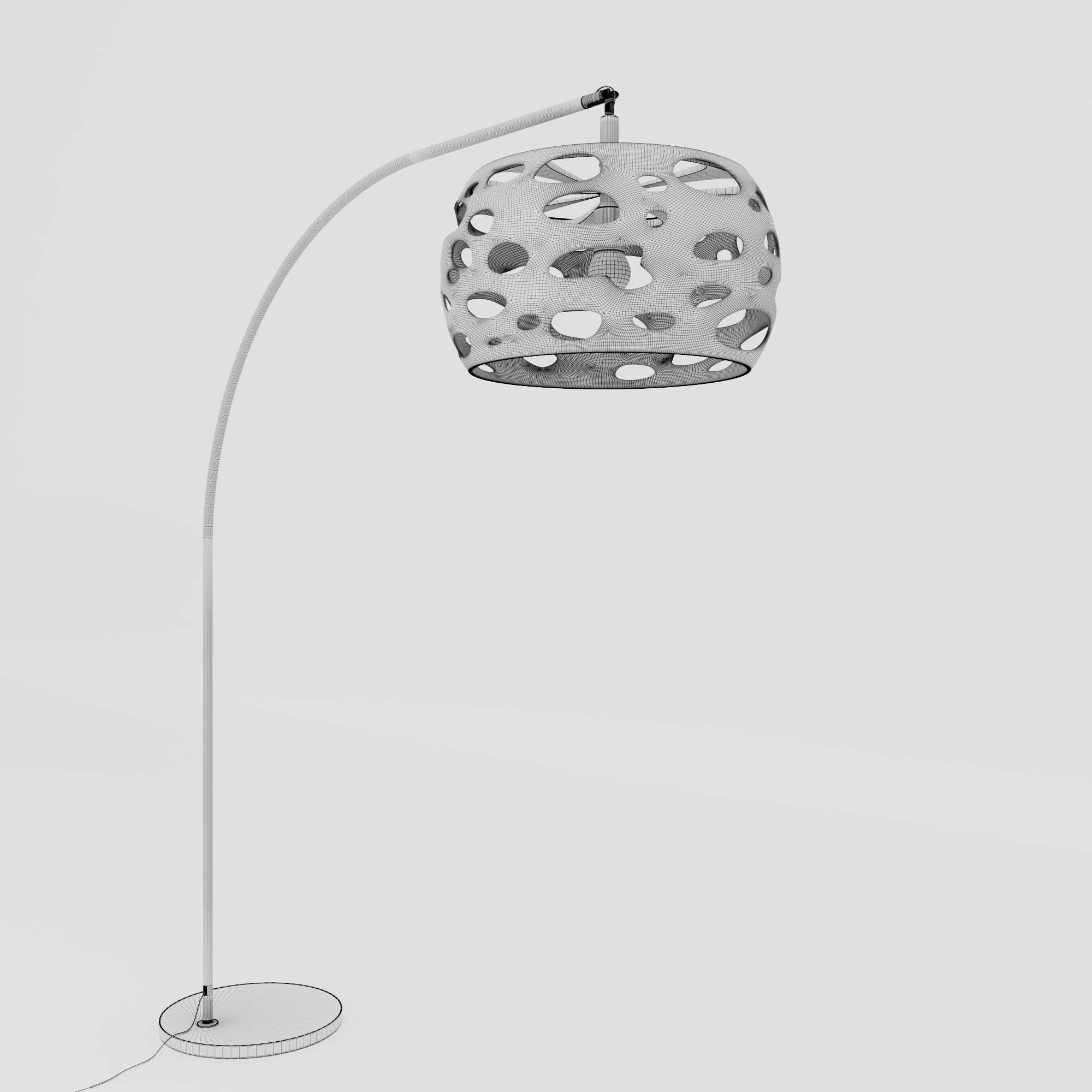 Floor lamp 3D model_9