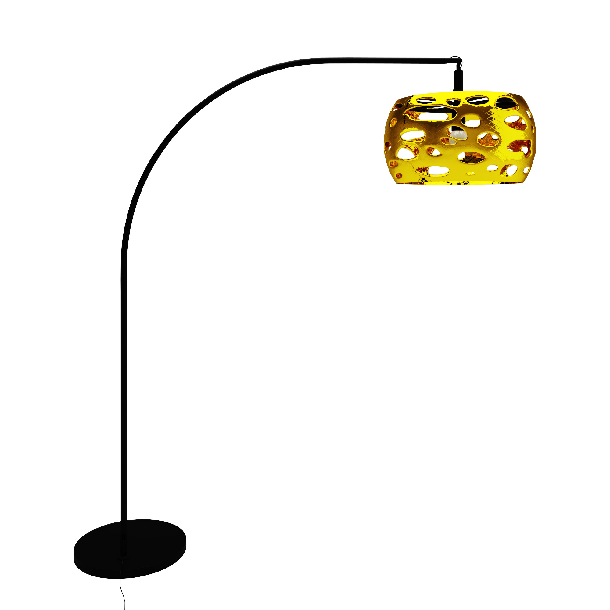 Floor lamp 3D model_1