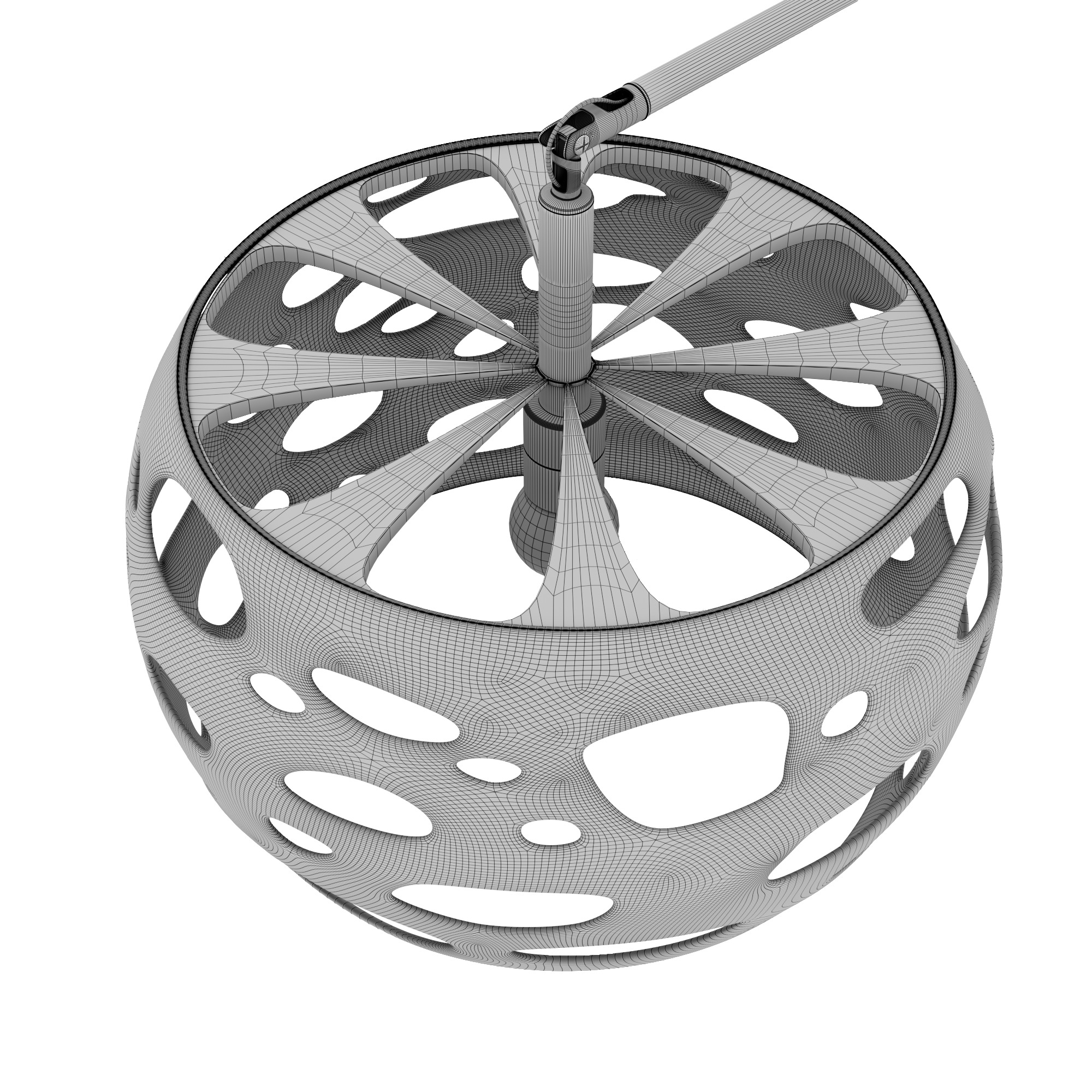 Floor lamp 3D model_10