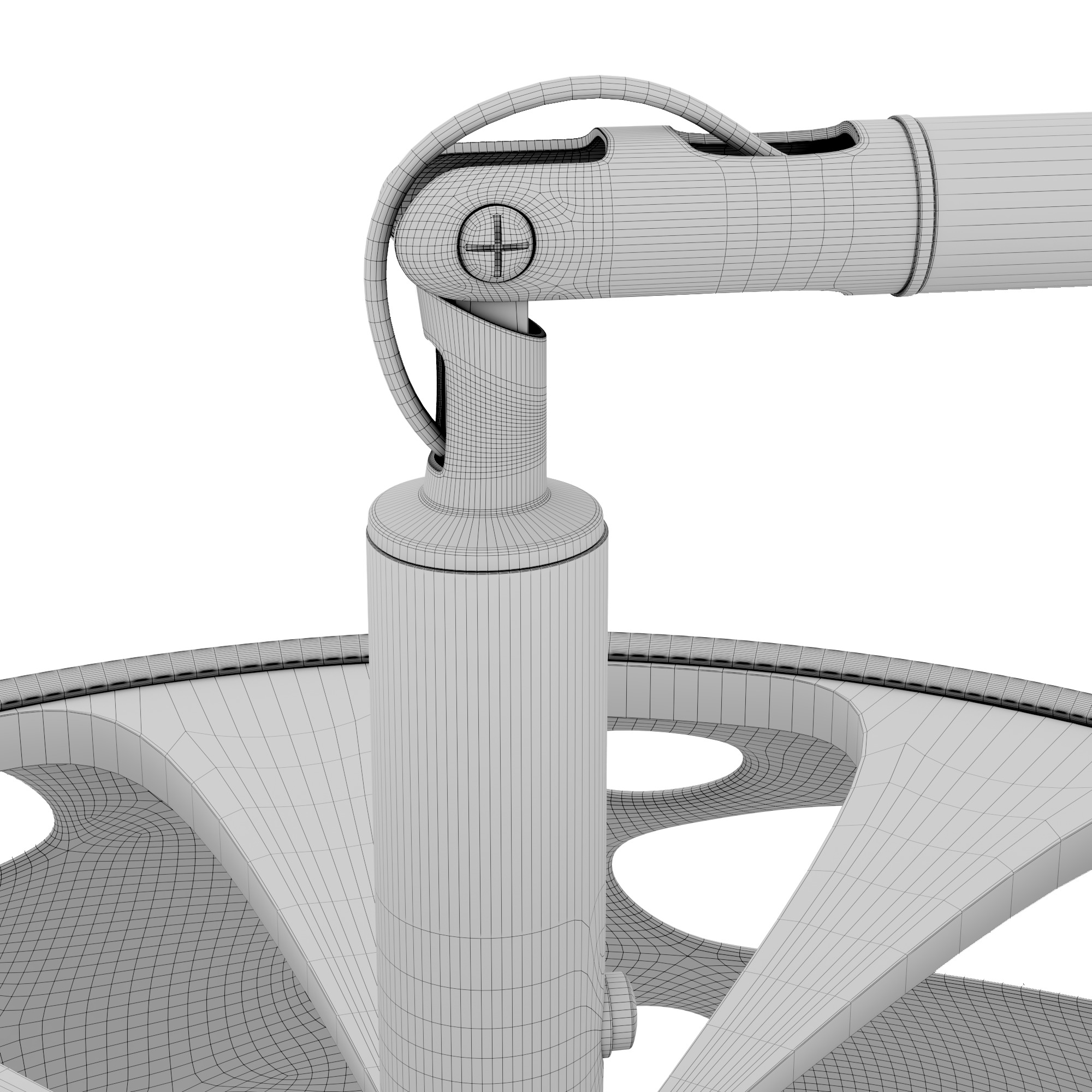 Floor lamp 3D model_11