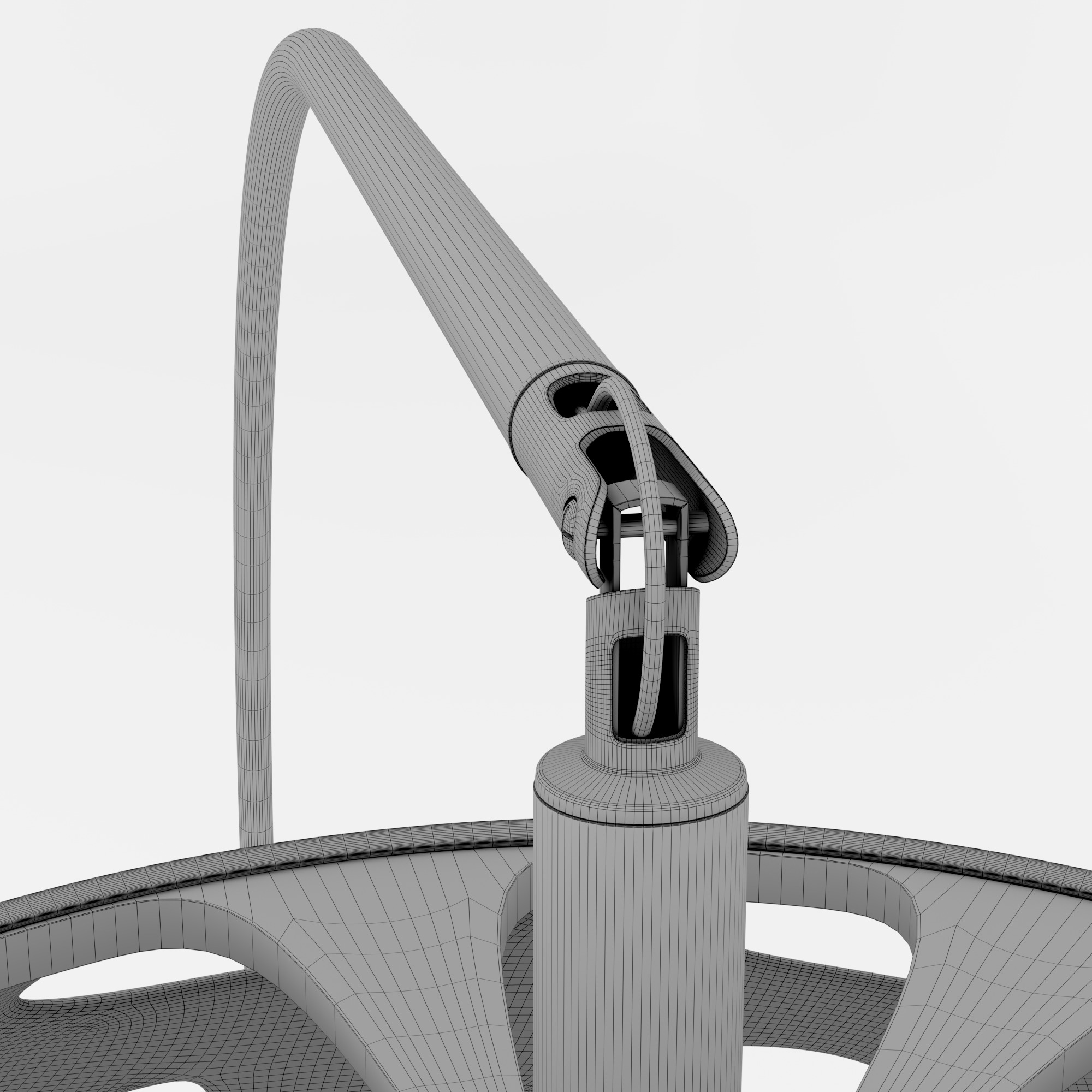 Floor lamp 3D model_12