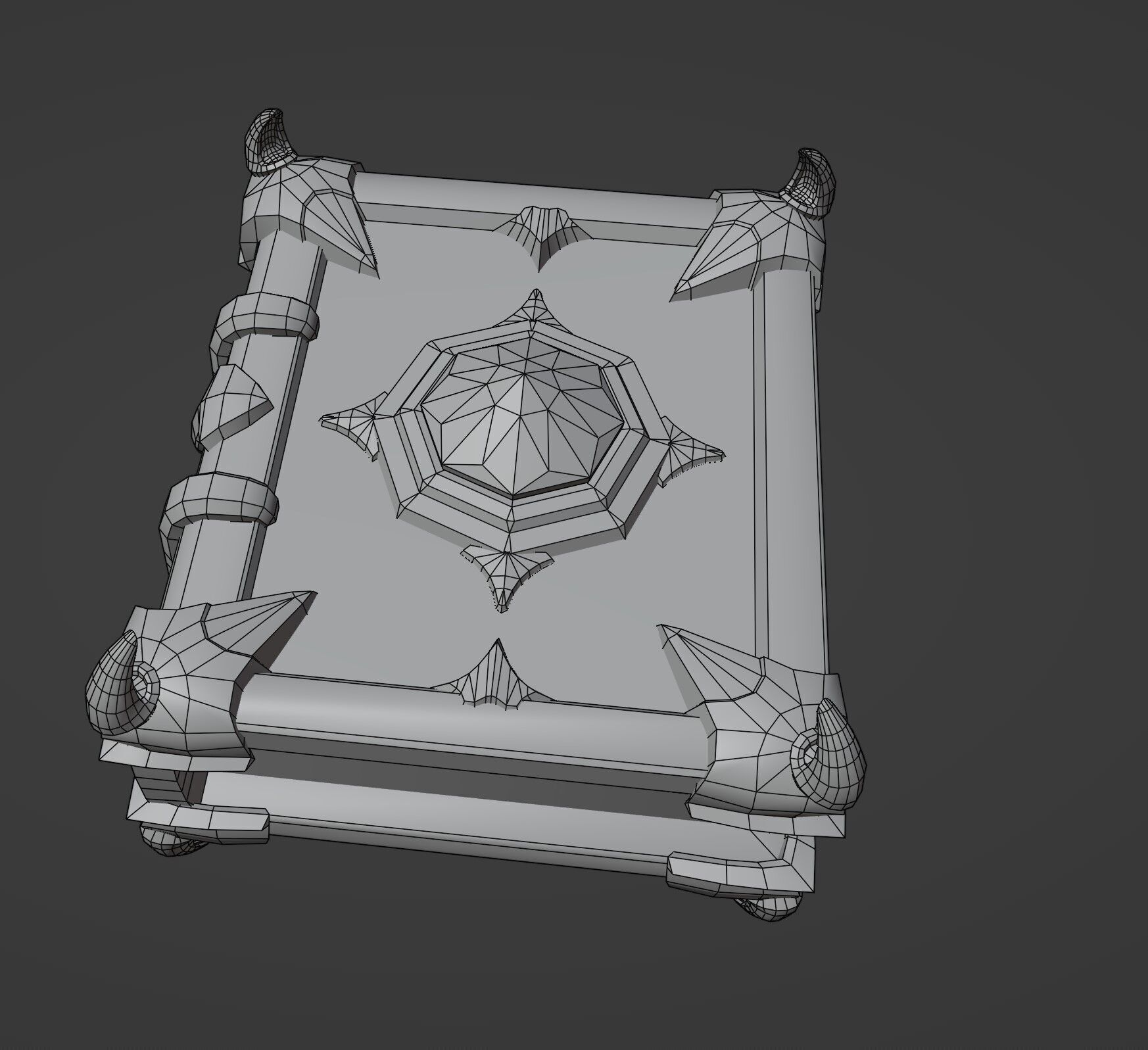 Lowpoly Stylized Spellbook Pack - Animated GameReady Low-poly 3D model_16