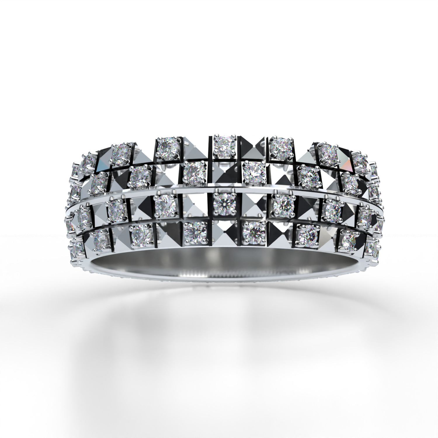 Ring-Pyramid-Ri-0015 3D print model_1