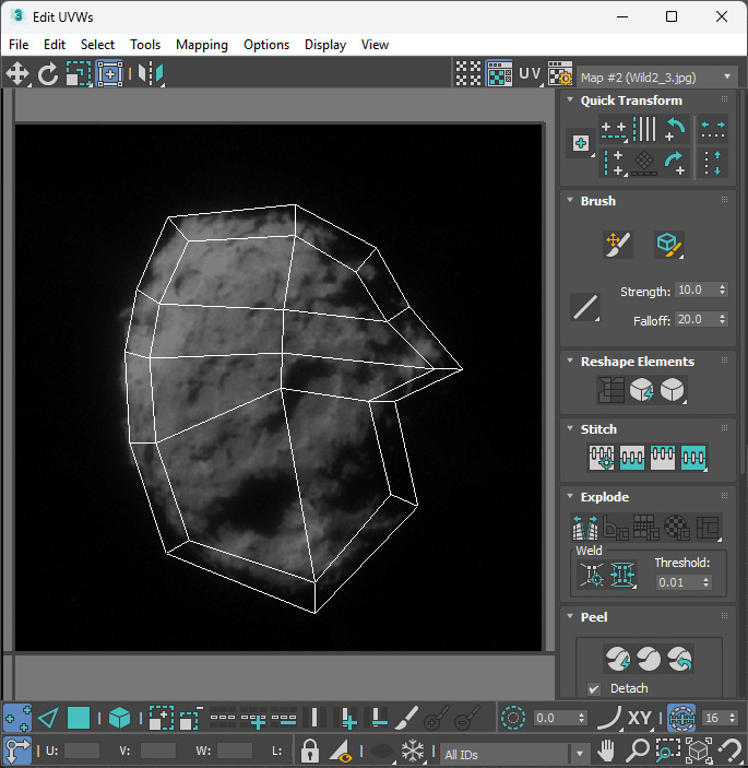 81P Comet 3D model_12