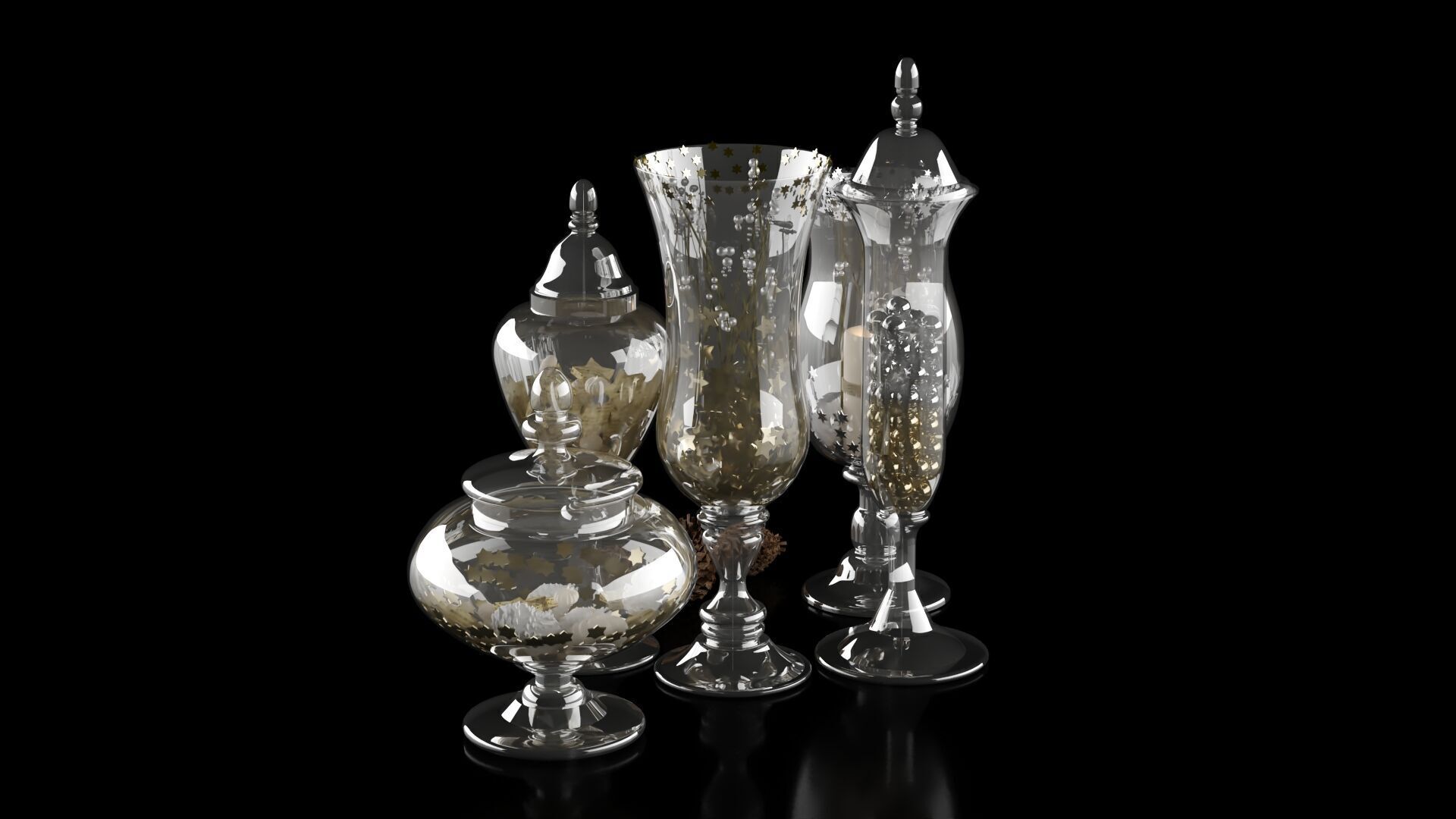 Christmas Decoration 3D model_1