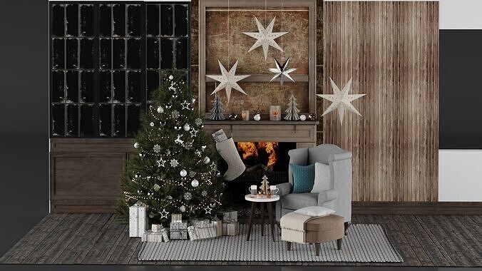 Christmas Set 3D model