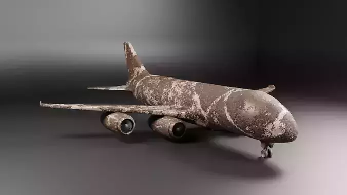 Rustic Weathered Aircraft
