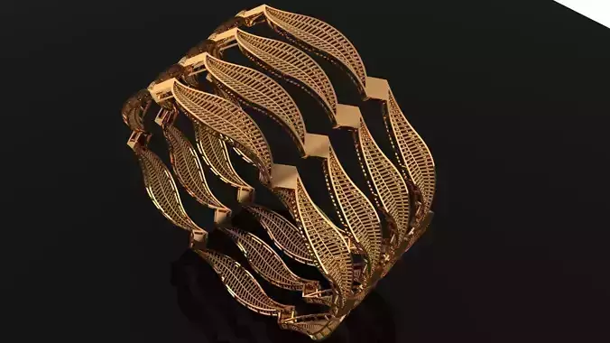 1169 Petal Dance Bracelet 5gm