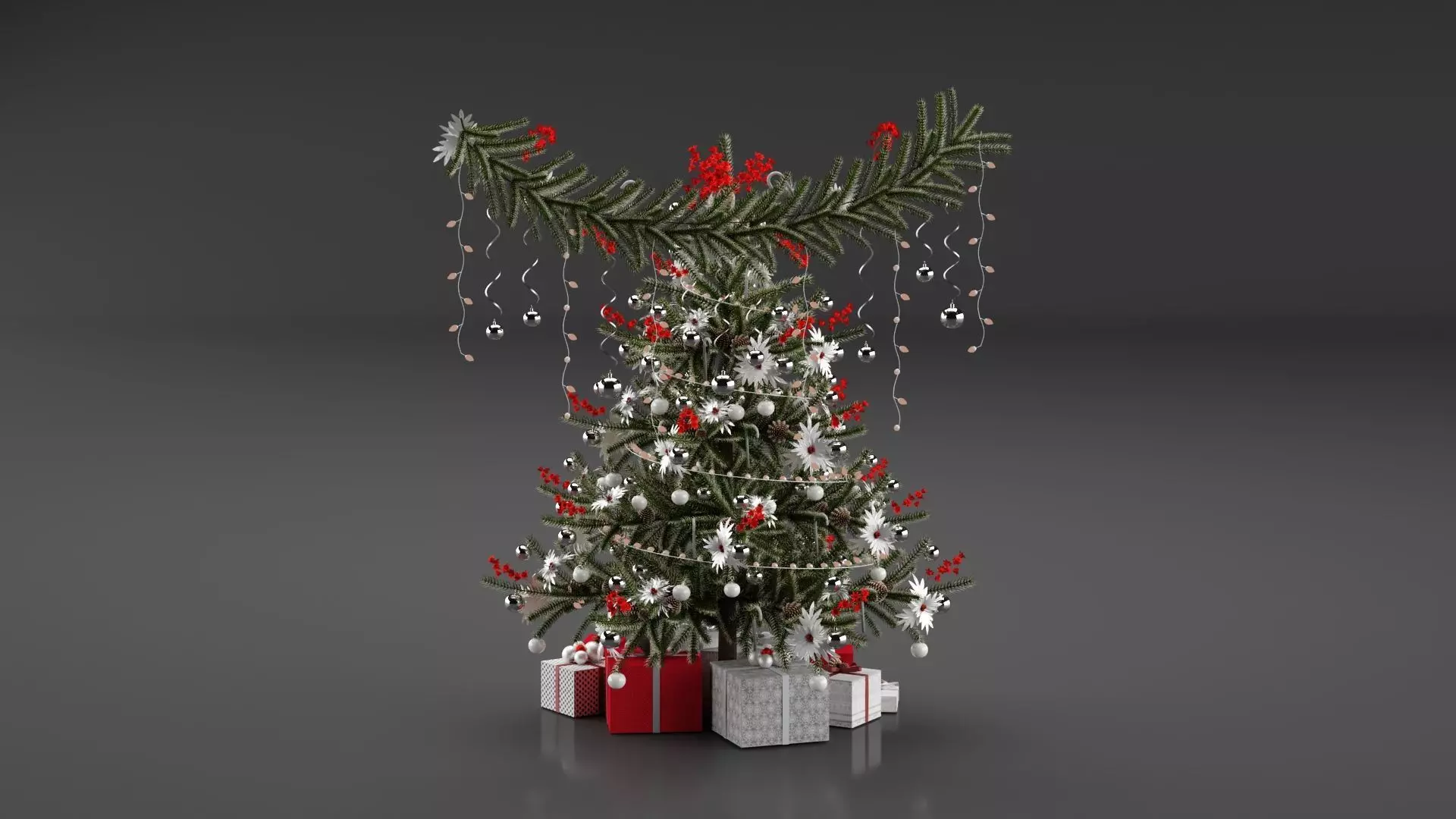 Christmas Tree 3D model_0