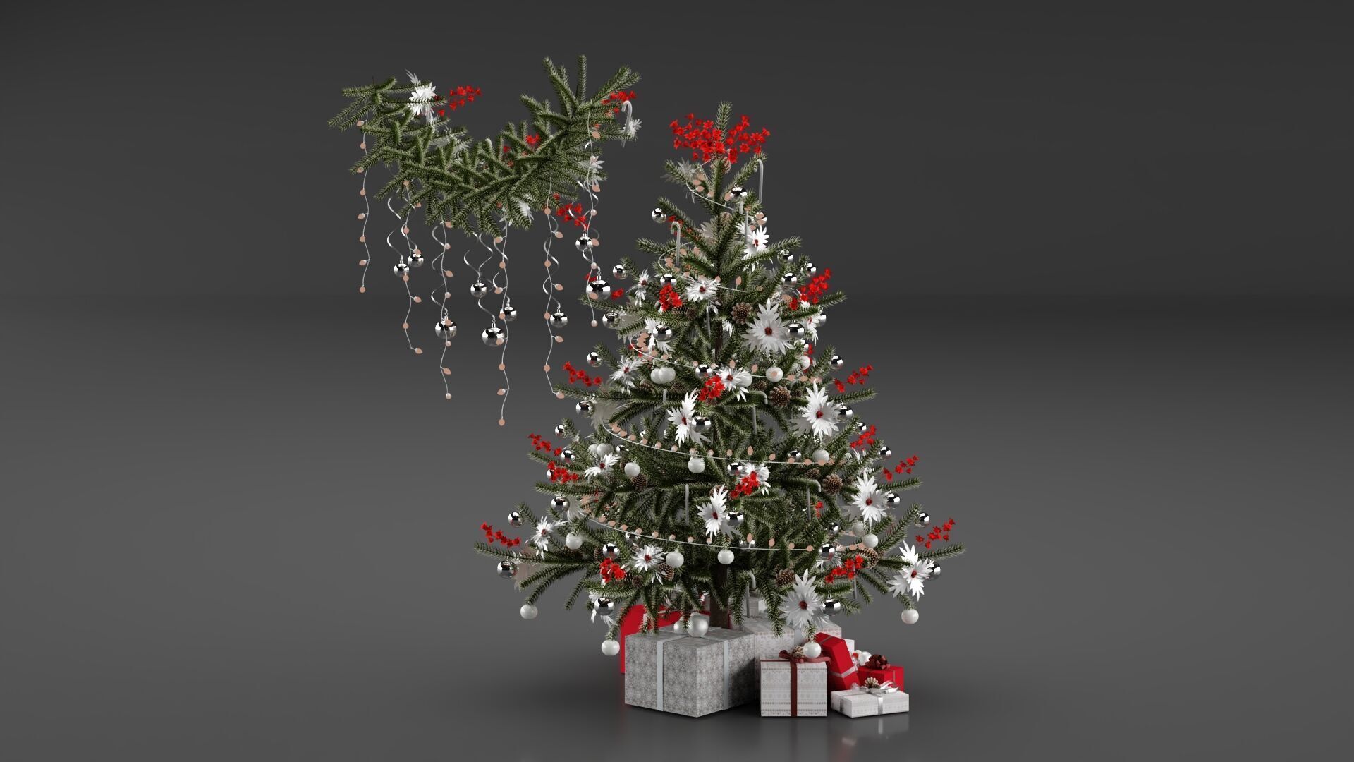 Christmas Tree 3D model_3