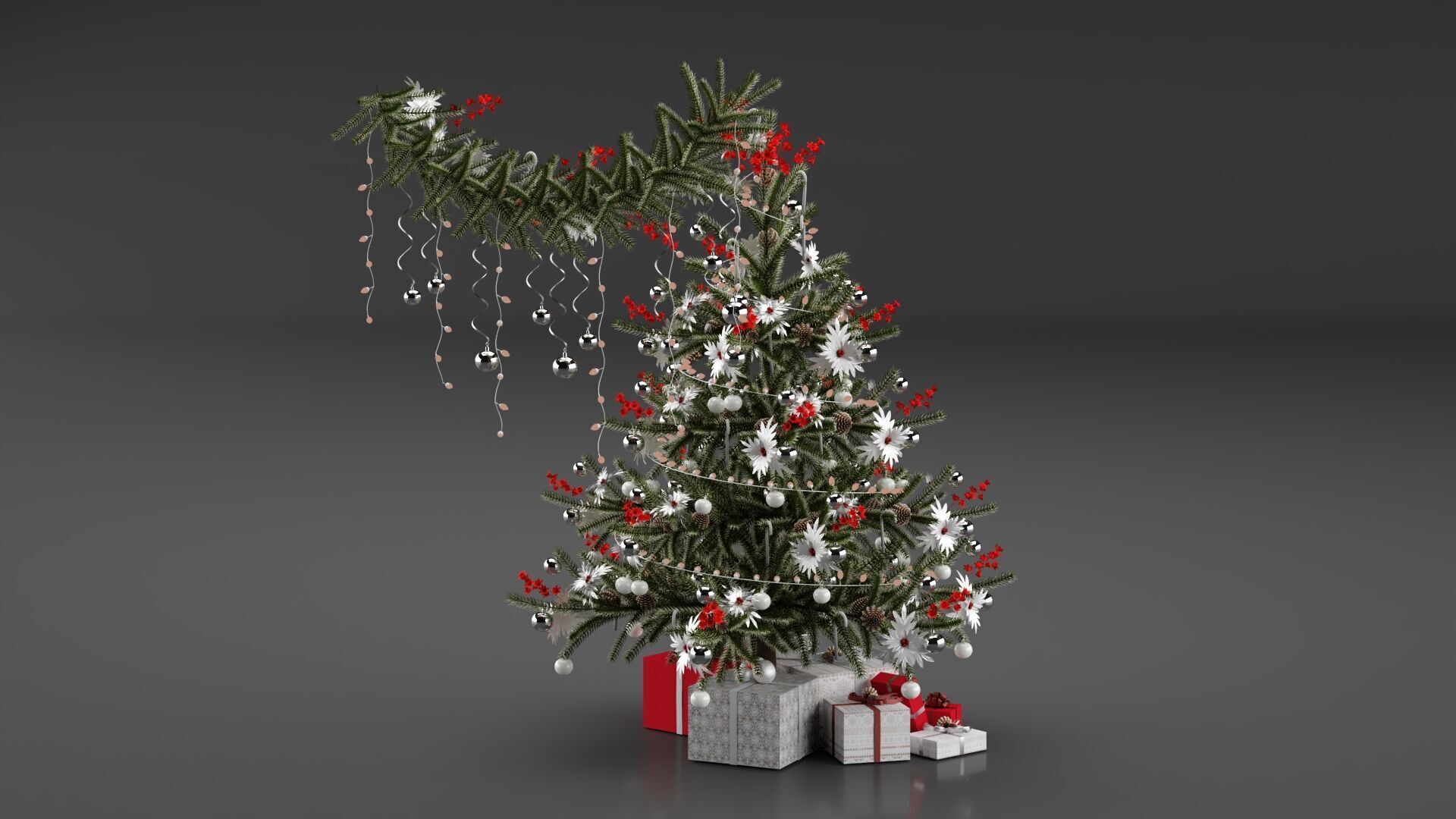 Christmas Tree 3D model_2