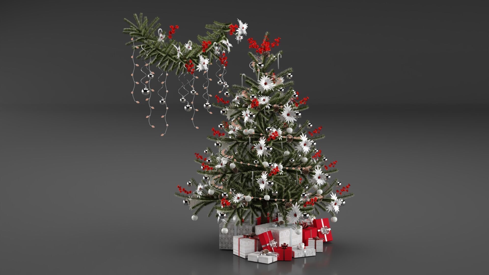 Christmas Tree 3D model_5