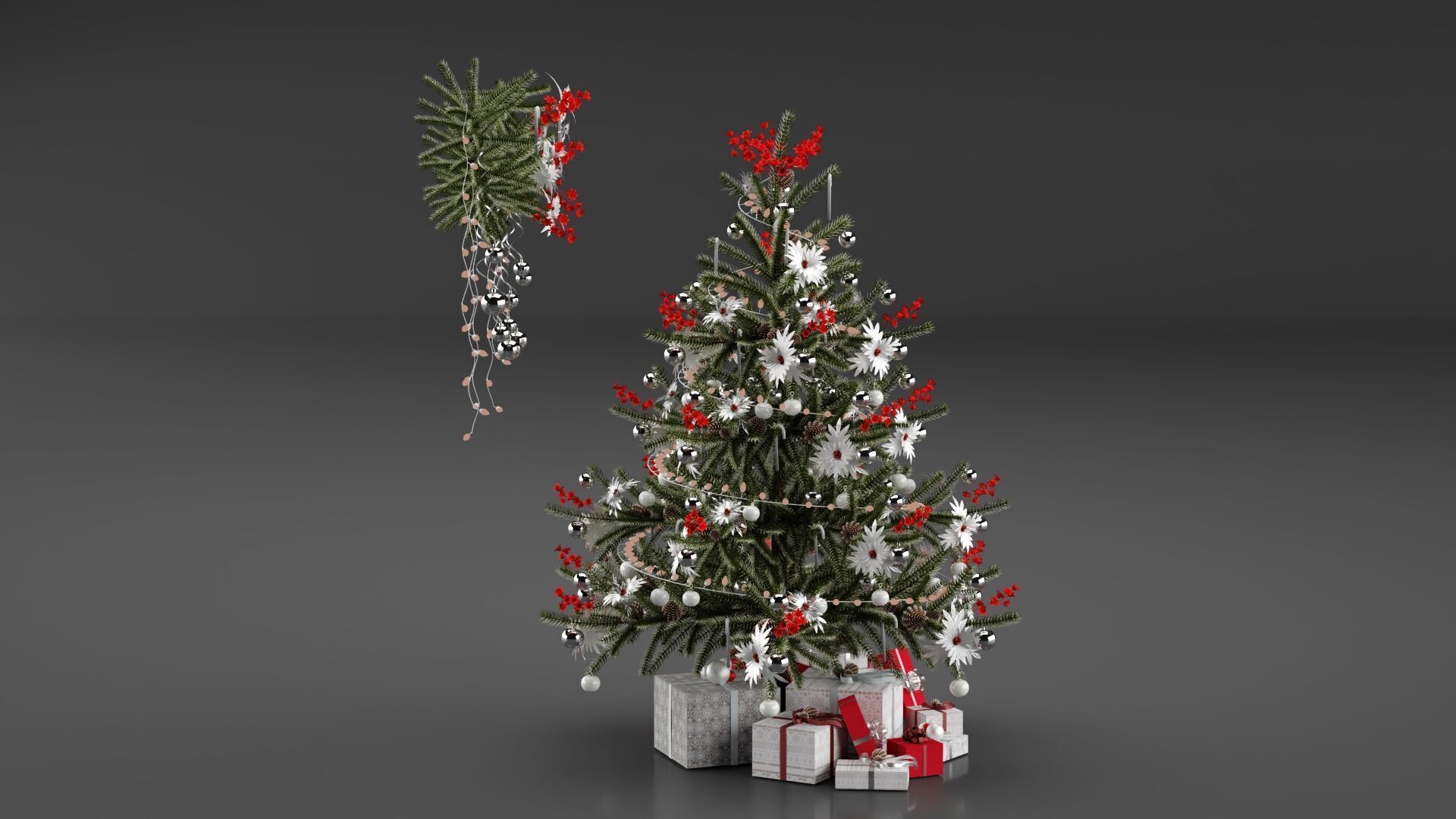 Christmas Tree 3D model_4