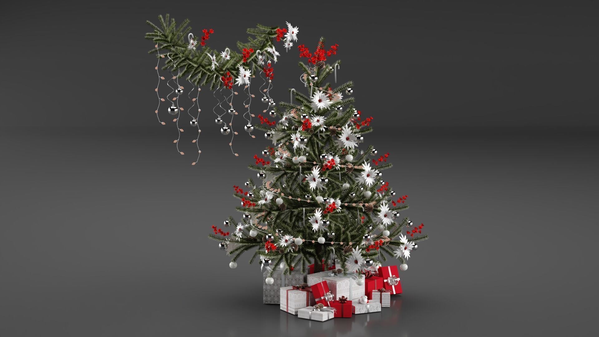 Christmas Tree 3D model_15