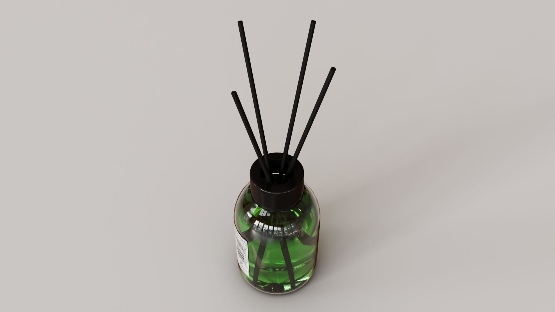 Eyfel Perfume Reed Diffuser Fig Low-poly 3D model_5