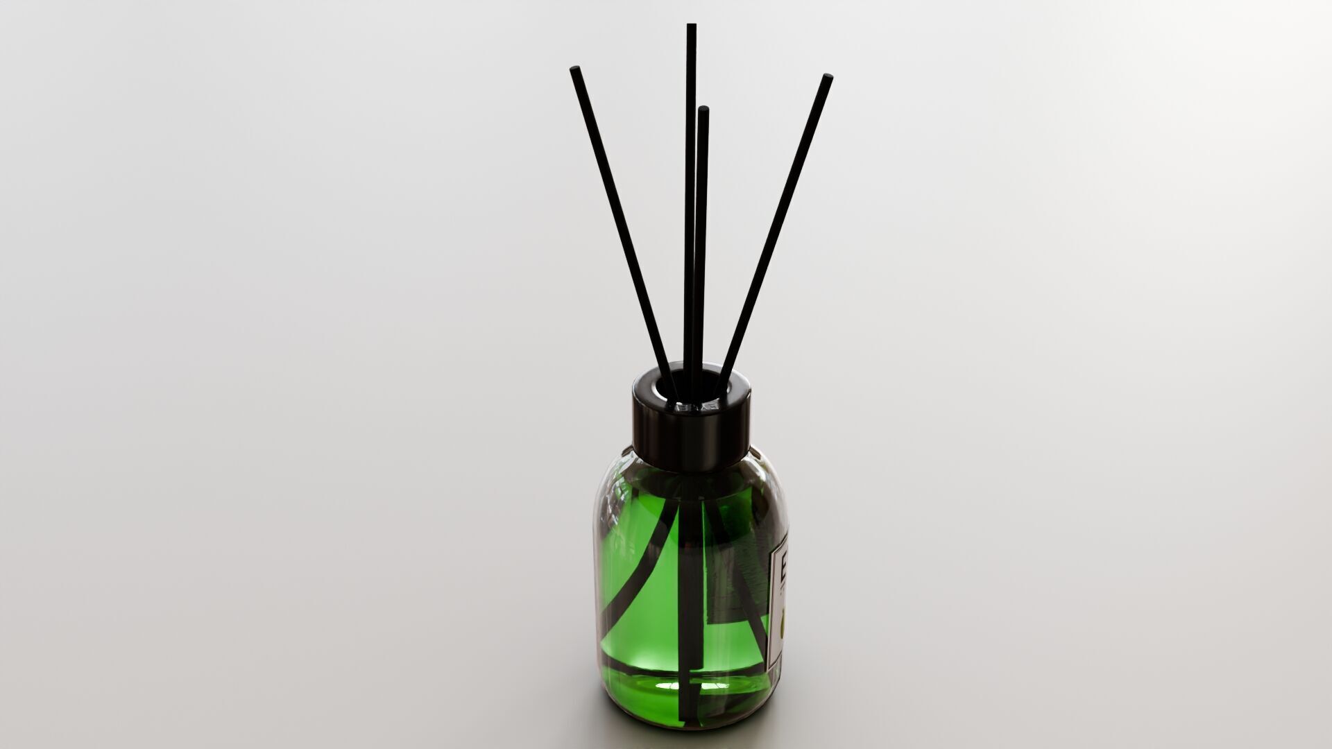 Eyfel Perfume Reed Diffuser Fig Low-poly 3D model_29