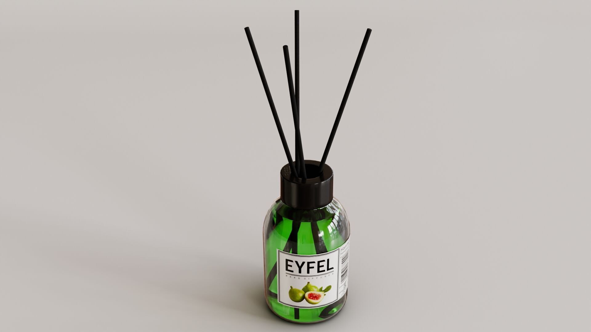 Eyfel Perfume Reed Diffuser Fig Low-poly 3D model_32