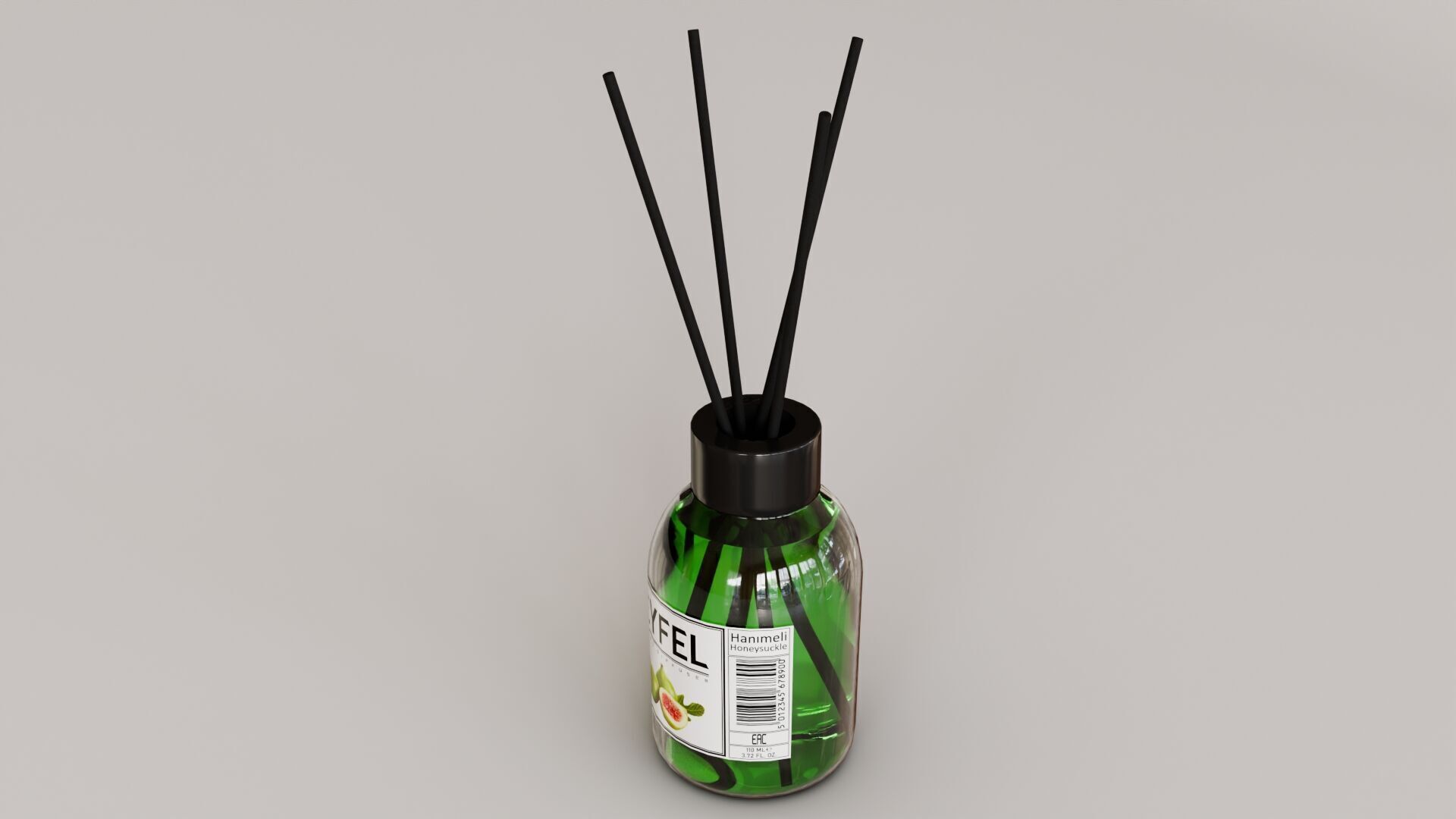 Eyfel Perfume Reed Diffuser Fig Low-poly 3D model_12