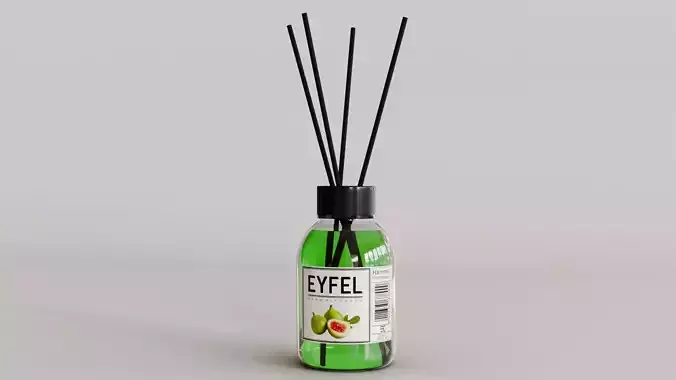 Eyfel Perfume Reed Diffuser Fig Low-poly 3D model