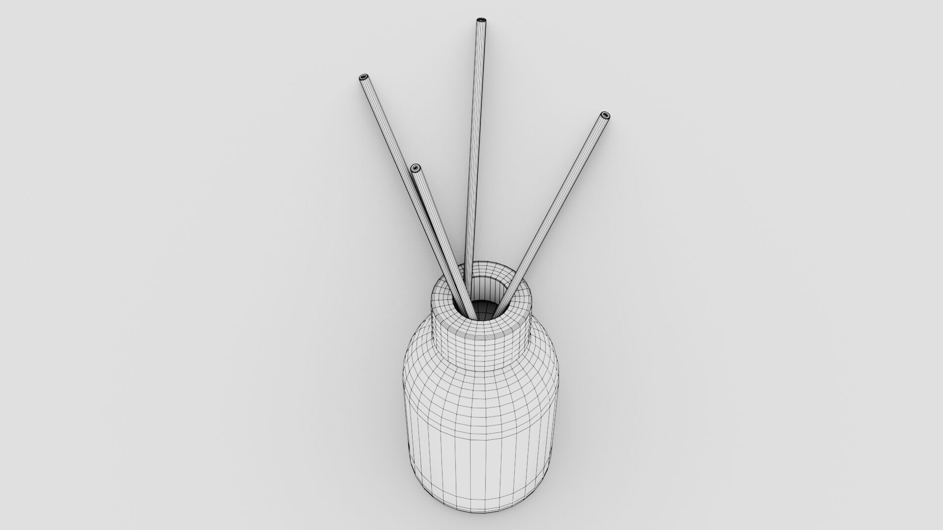 Eyfel Perfume Reed Diffuser Fig Low-poly 3D model_10