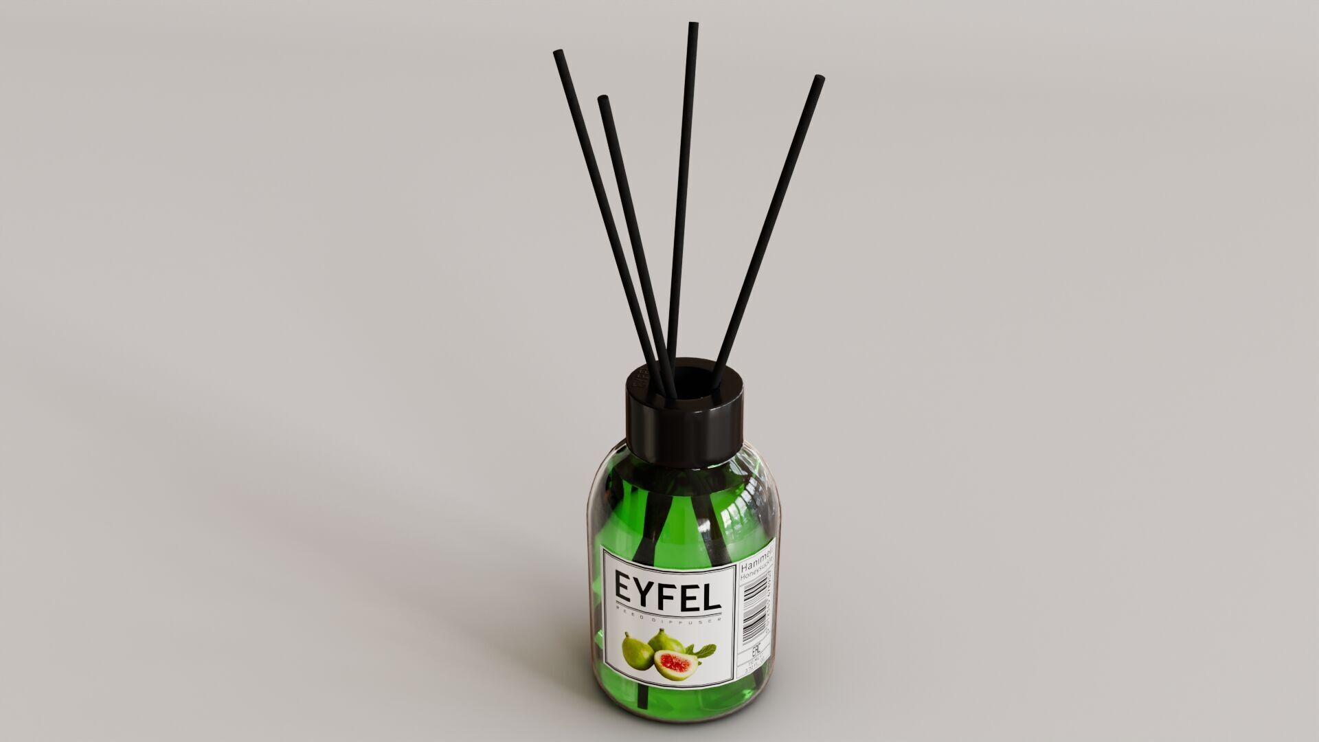 Eyfel Perfume Reed Diffuser Fig Low-poly 3D model_28