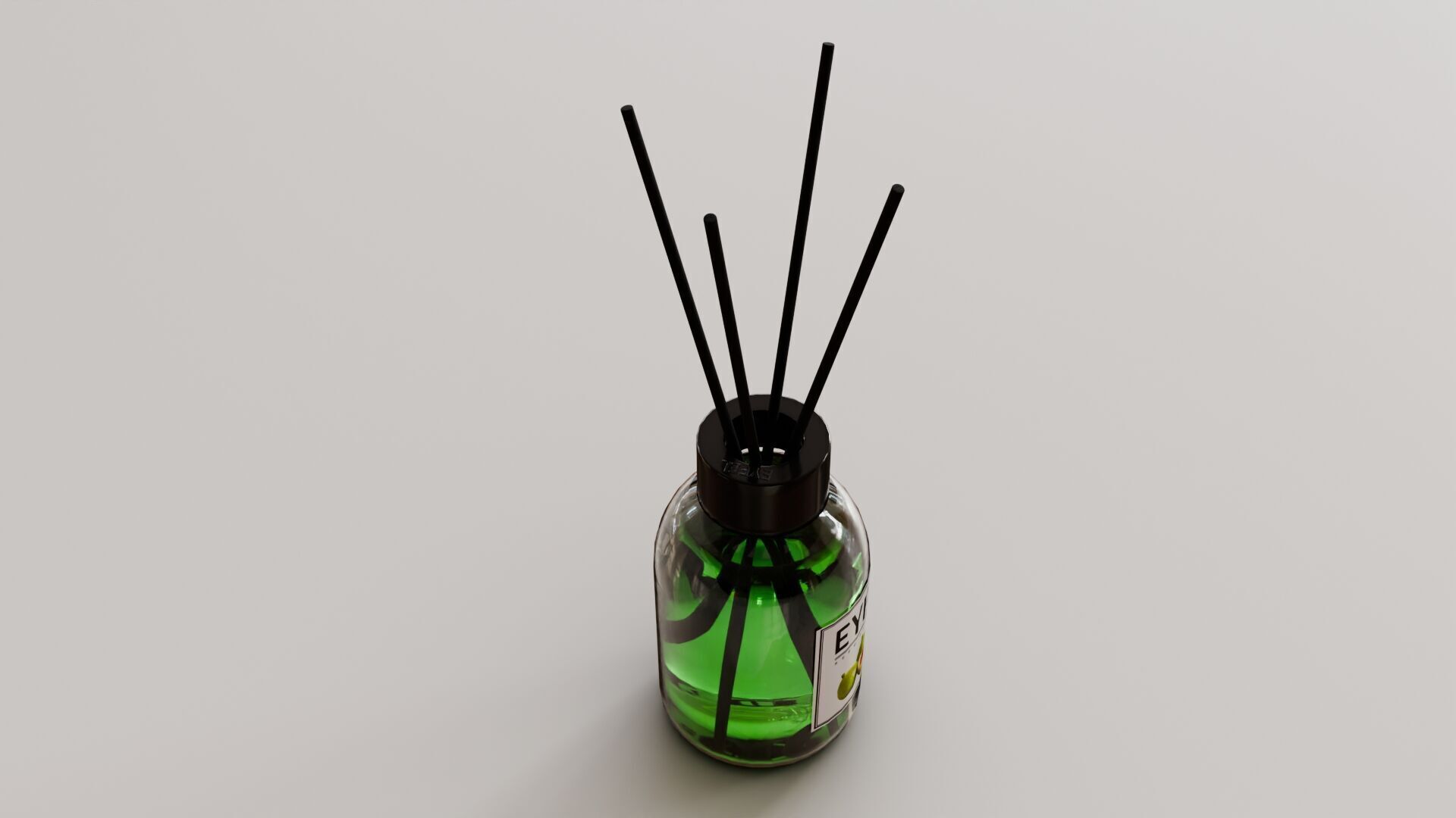 Eyfel Perfume Reed Diffuser Fig Low-poly 3D model_4