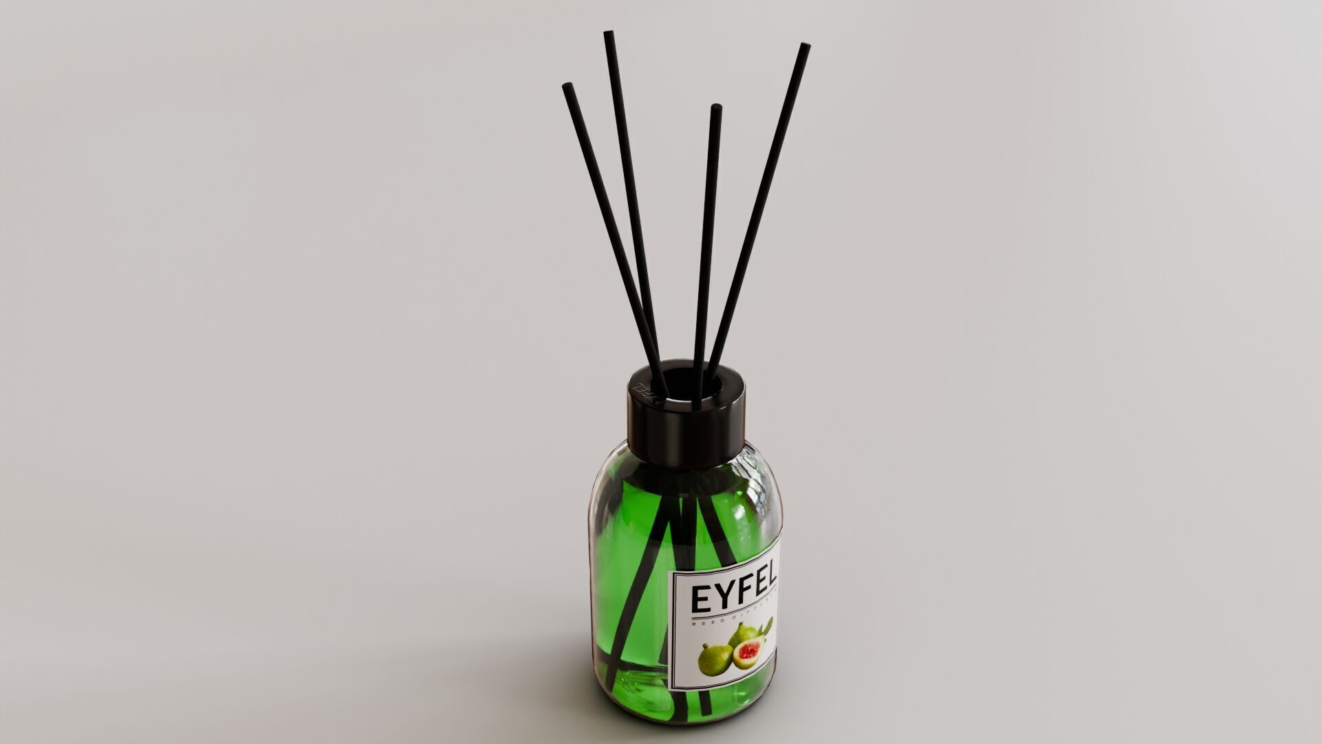 Eyfel Perfume Reed Diffuser Fig Low-poly 3D model_24