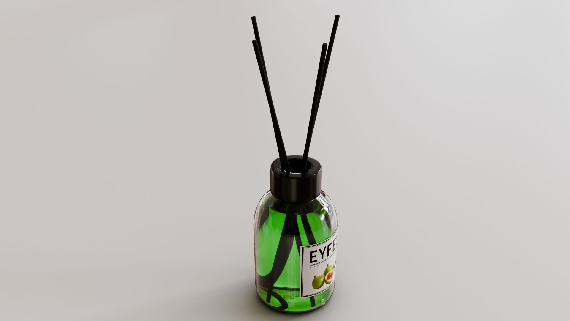 Eyfel Perfume Reed Diffuser Fig Low-poly 3D model_33