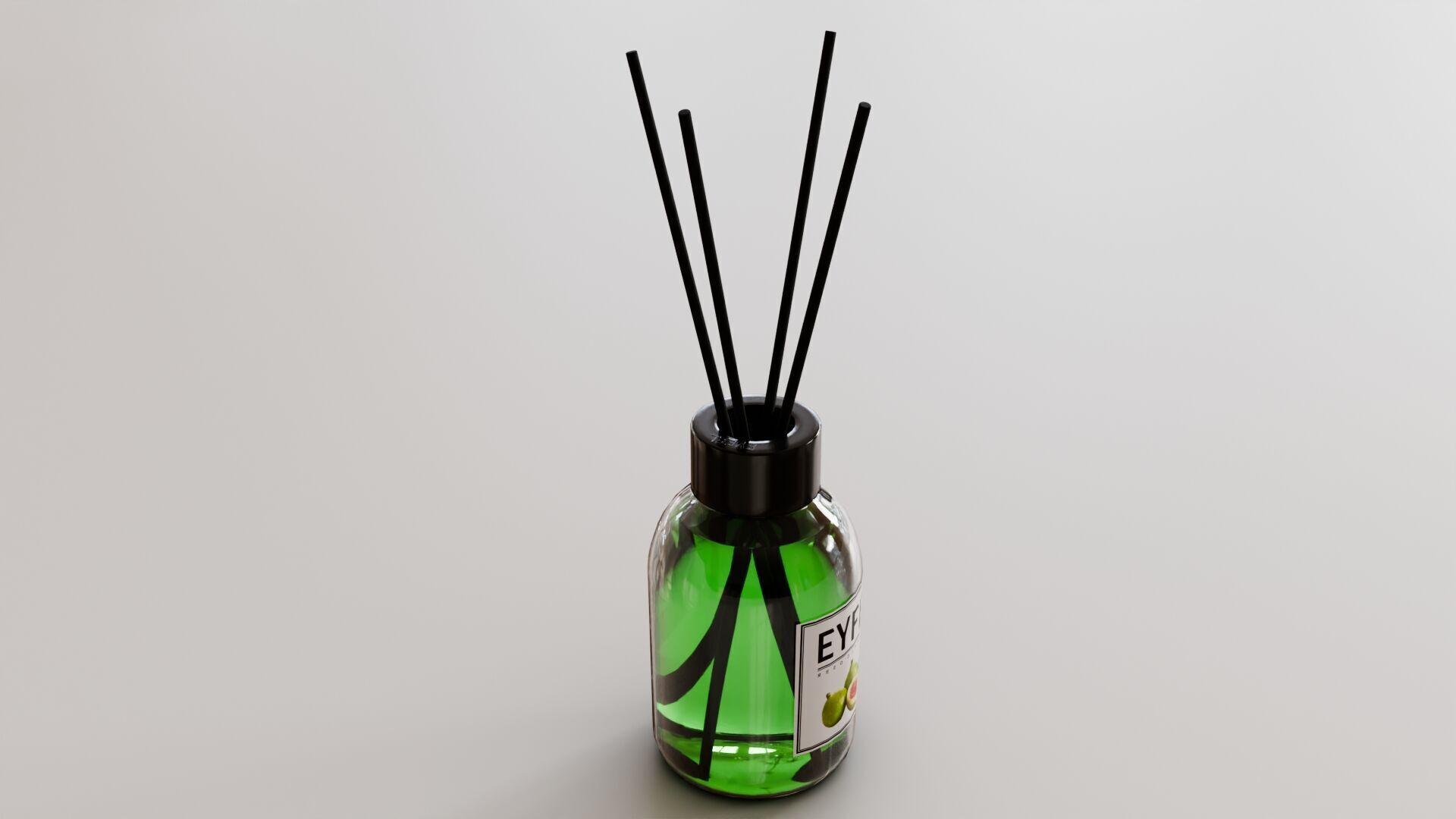 Eyfel Perfume Reed Diffuser Fig Low-poly 3D model_25