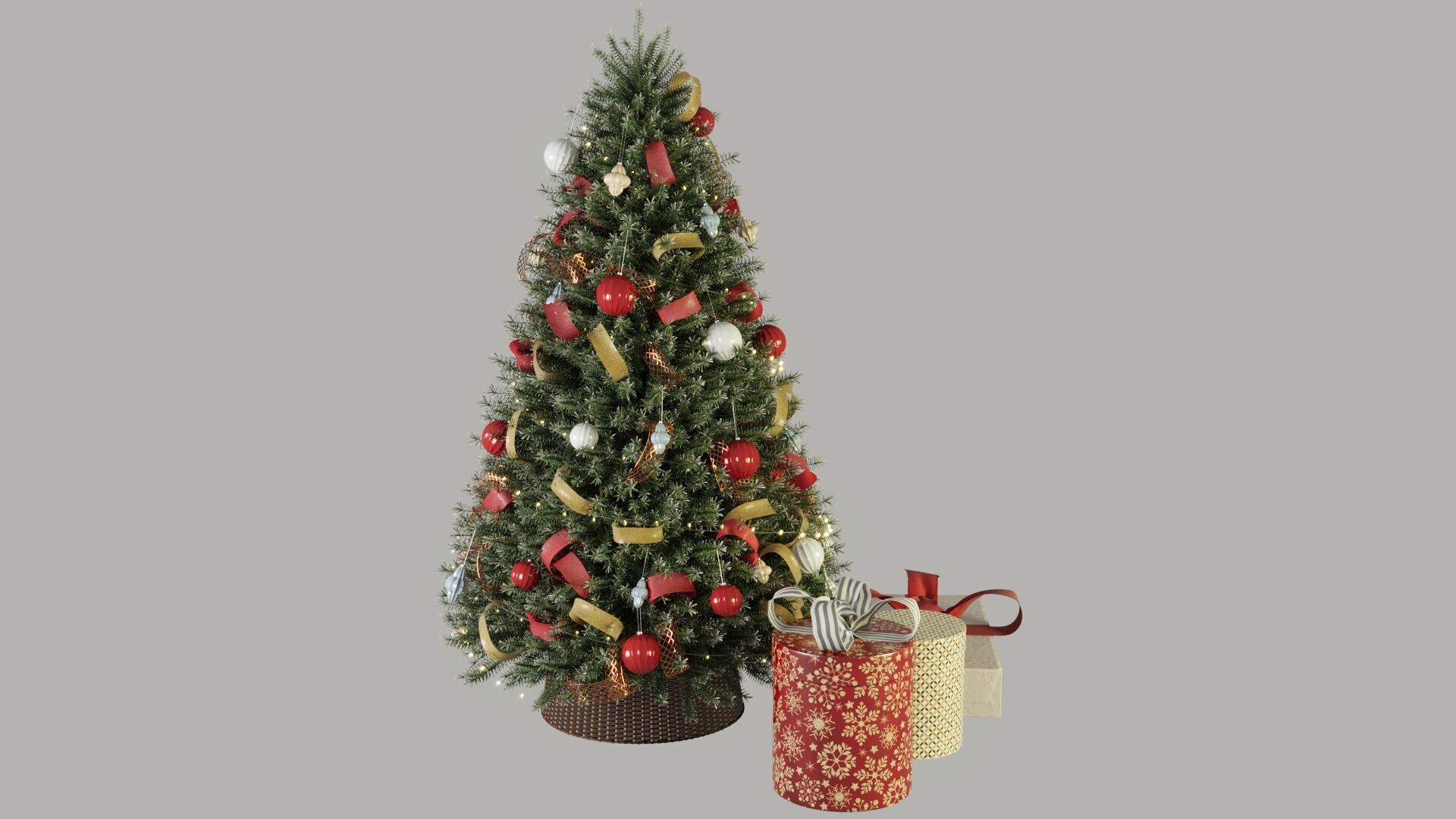 Christmas Set 3D model_5