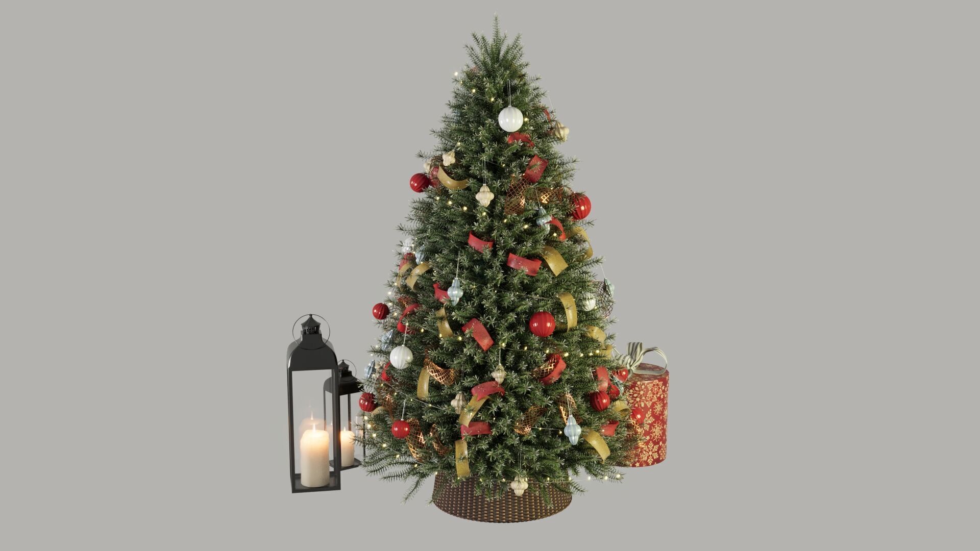 Christmas Set 3D model_8