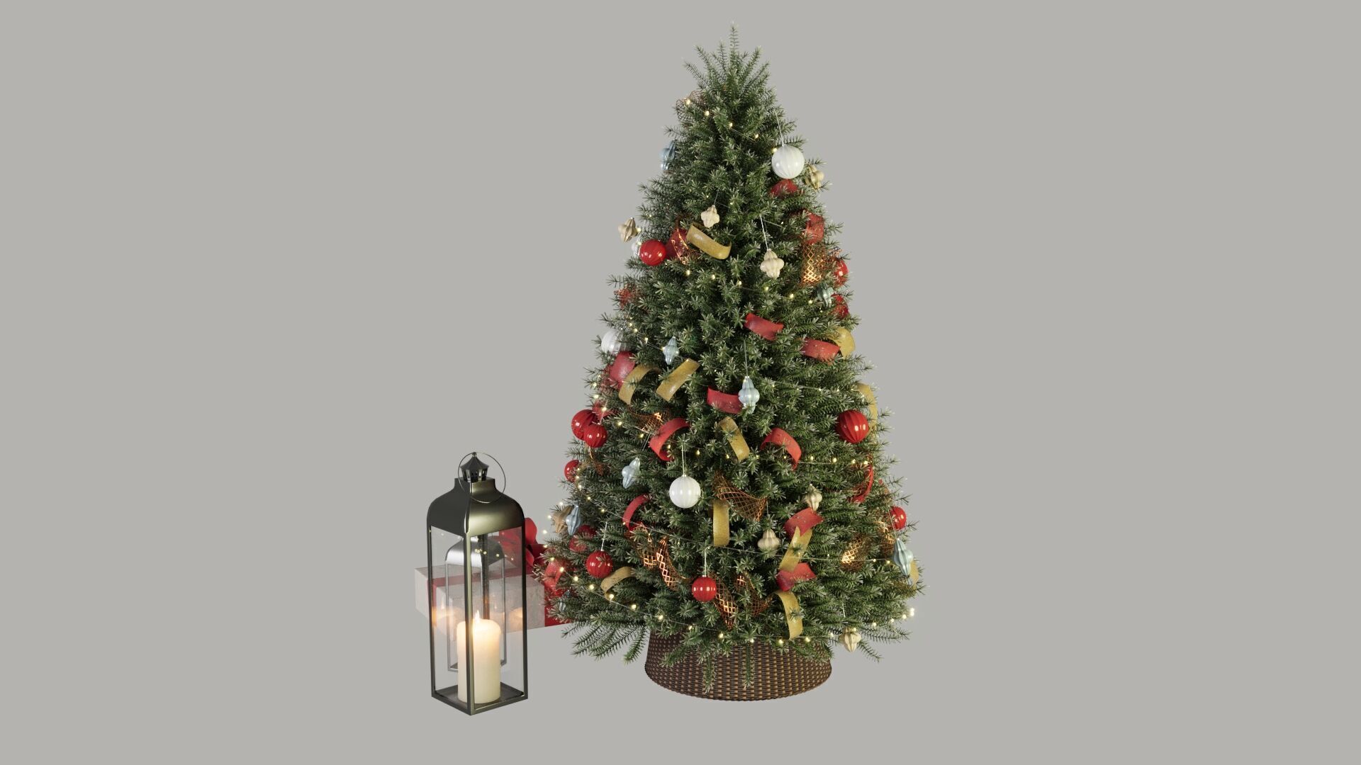 Christmas Set 3D model_10