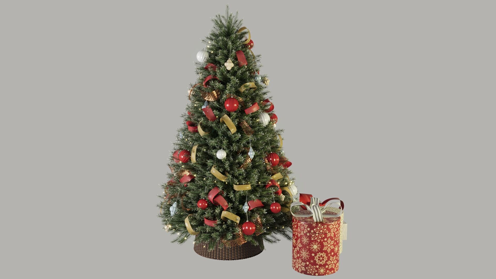 Christmas Set 3D model_6