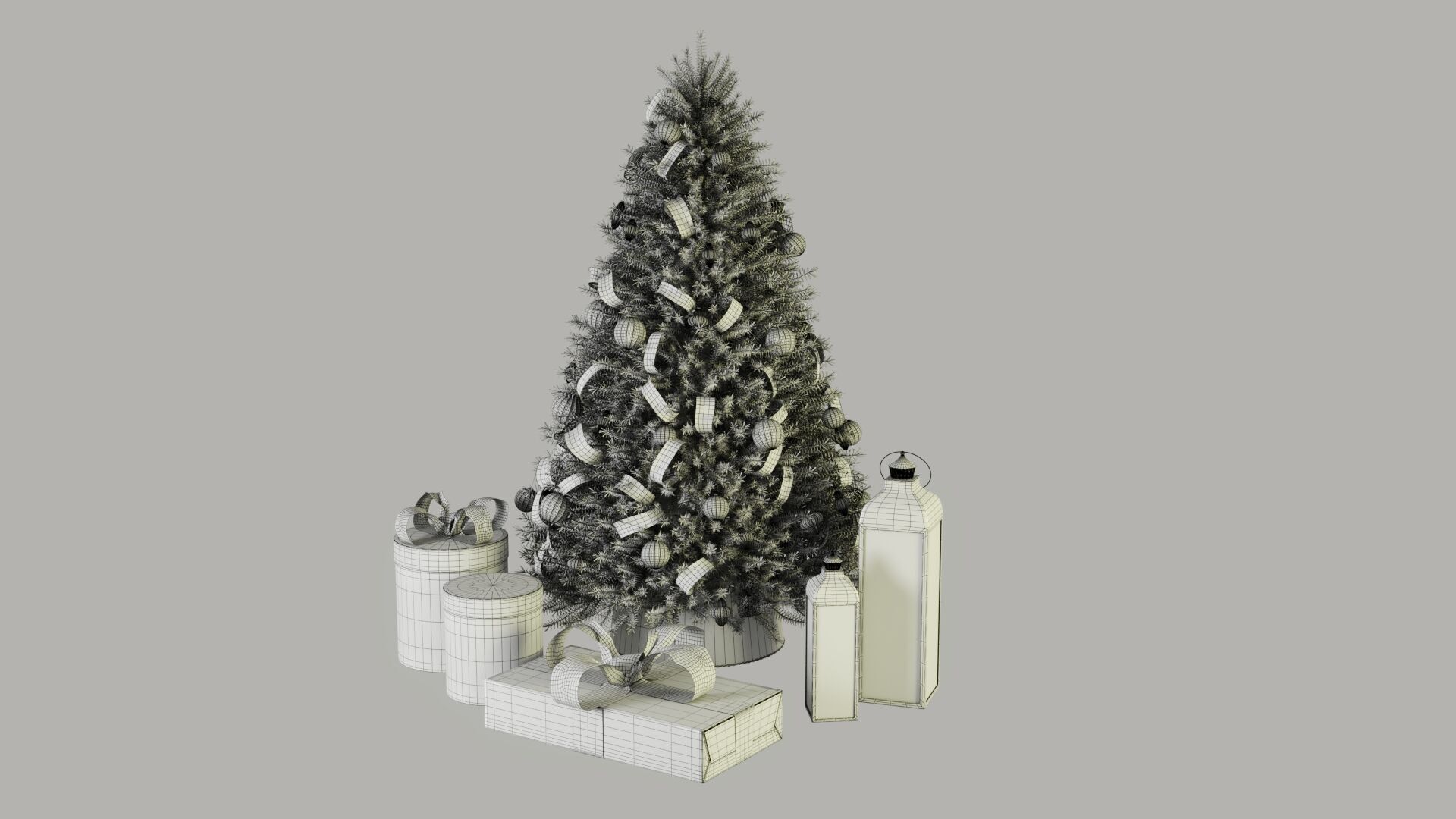 Christmas Set 3D model_15