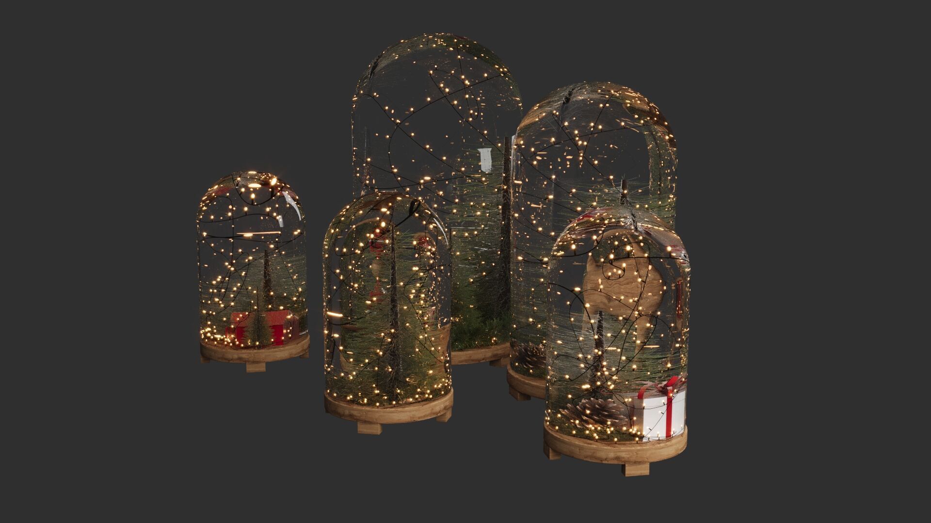 Christmas Set 3D model_13