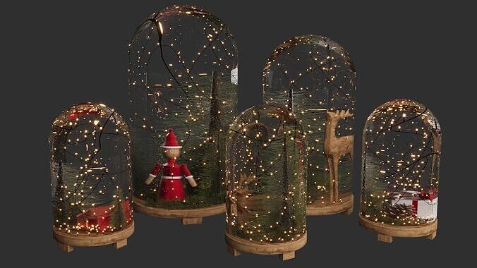 Christmas Set 3D model