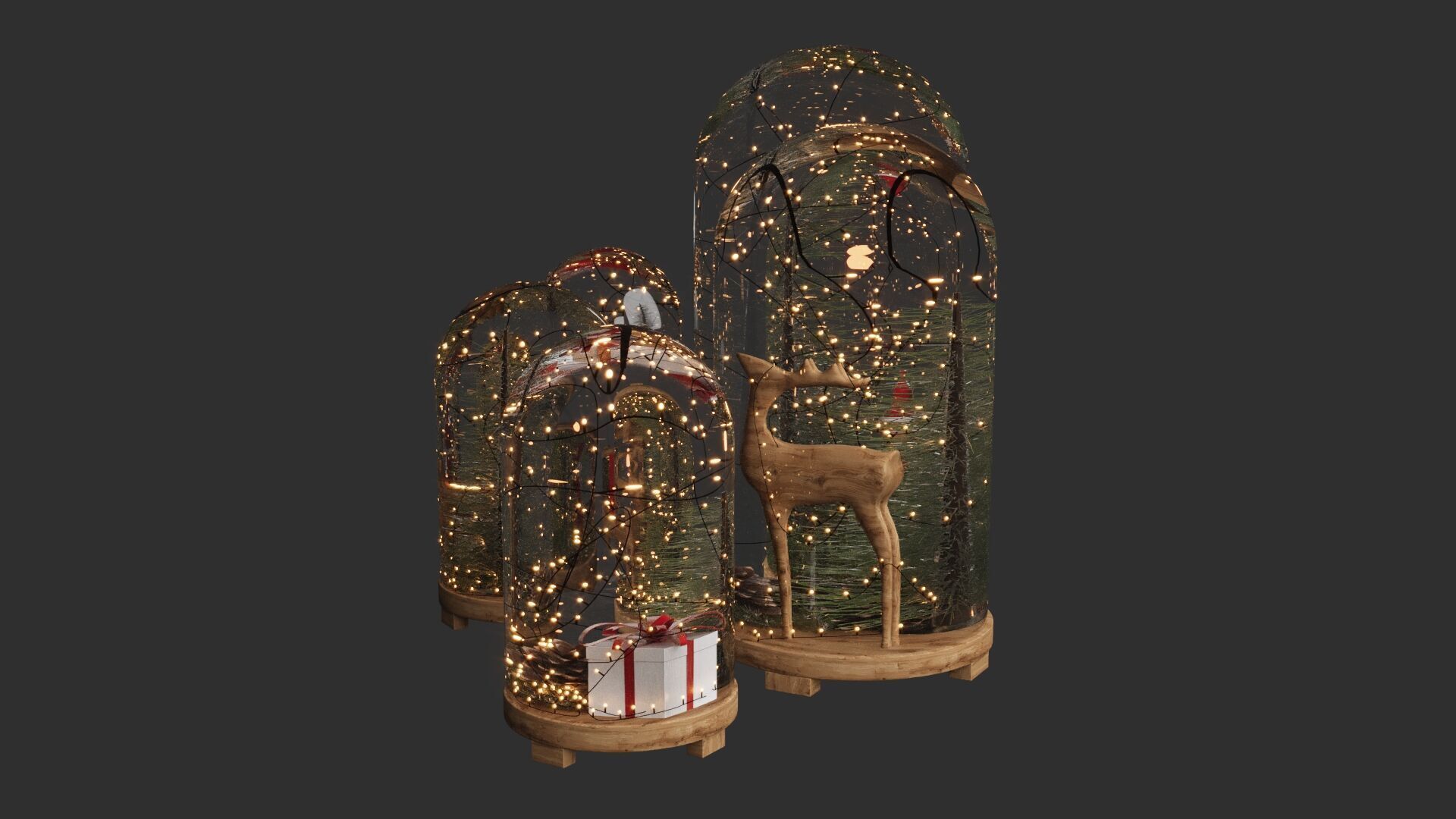 Christmas Set 3D model_12