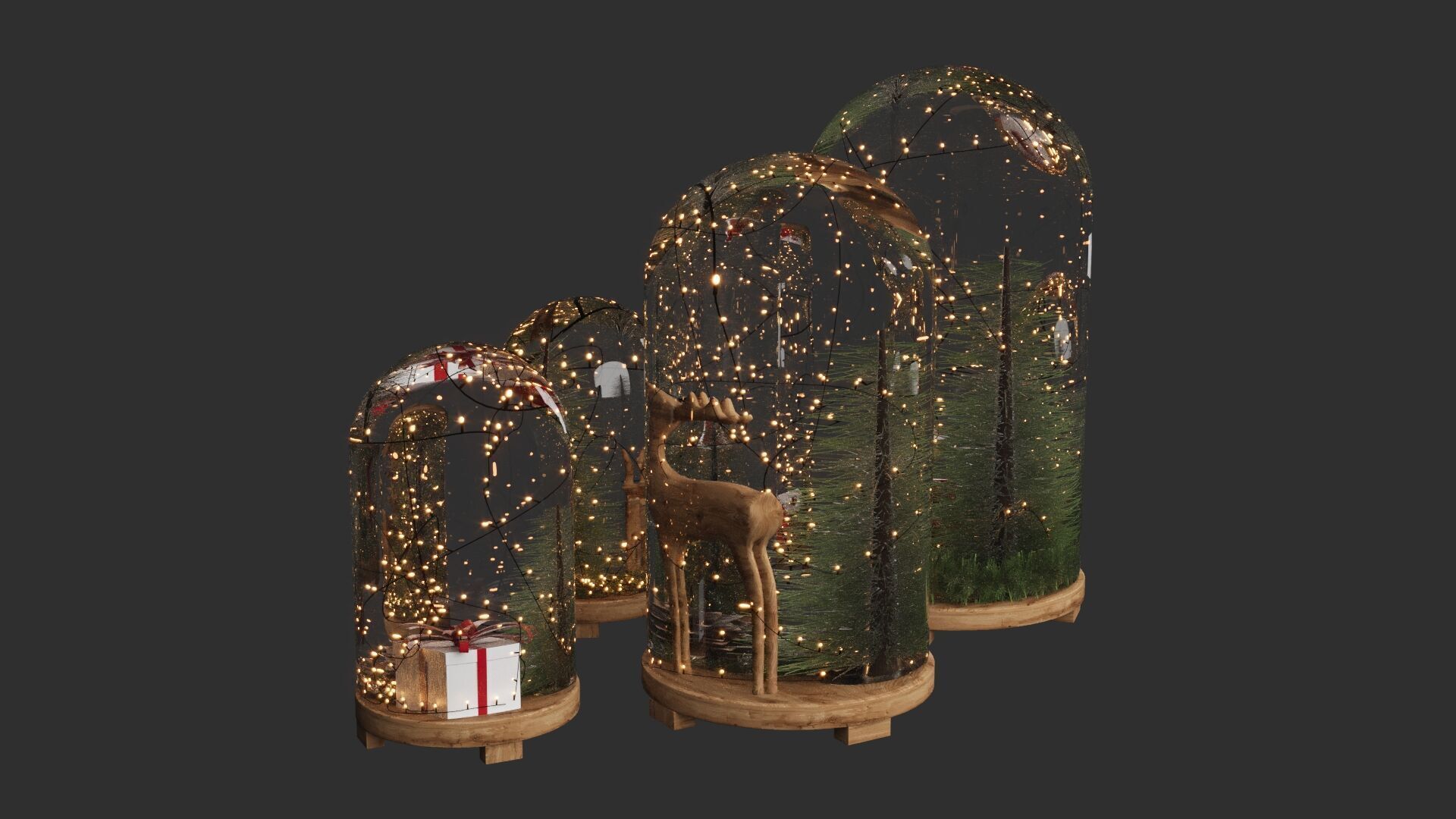 Christmas Set 3D model_11