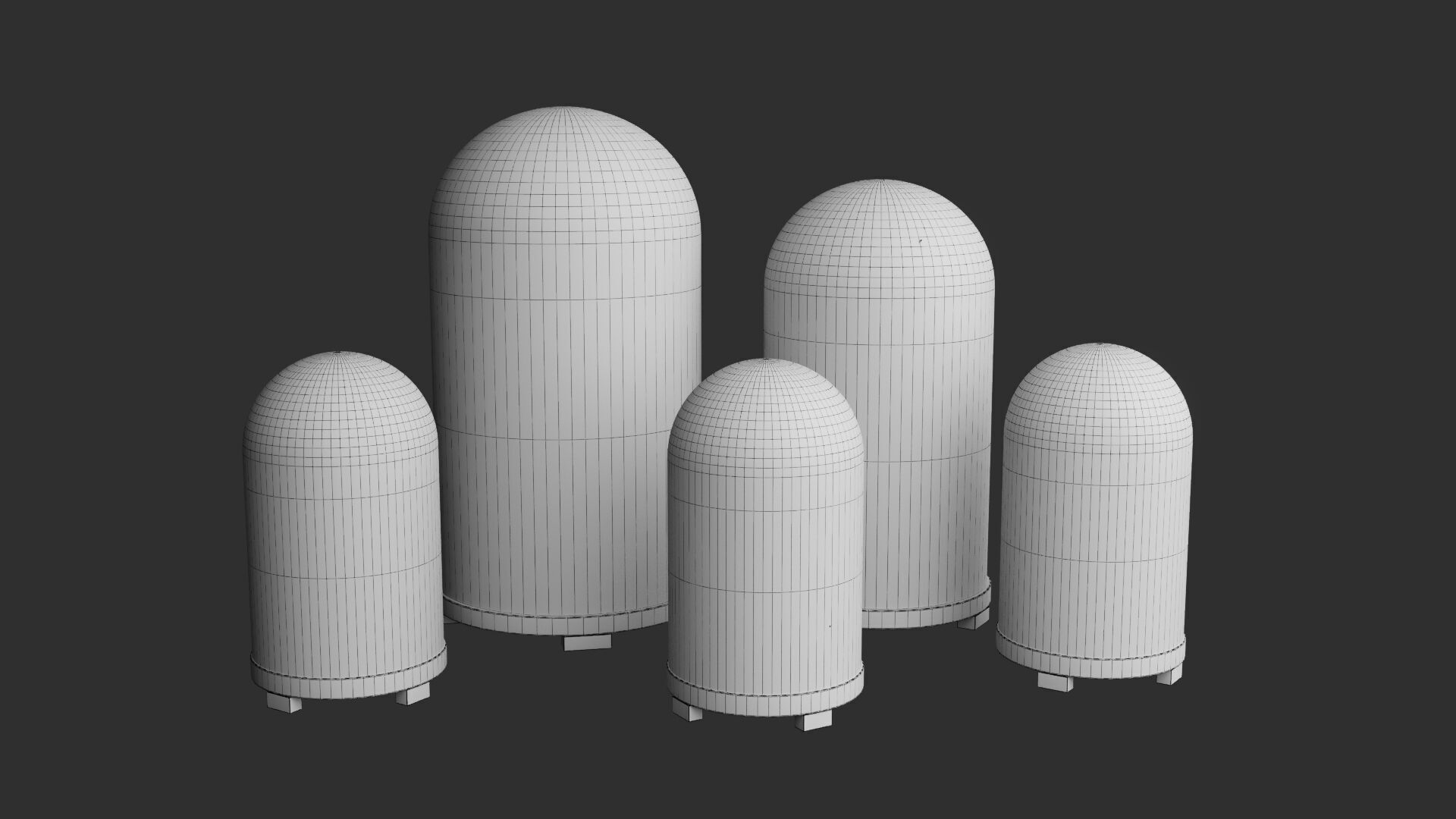 Christmas Set 3D model_15