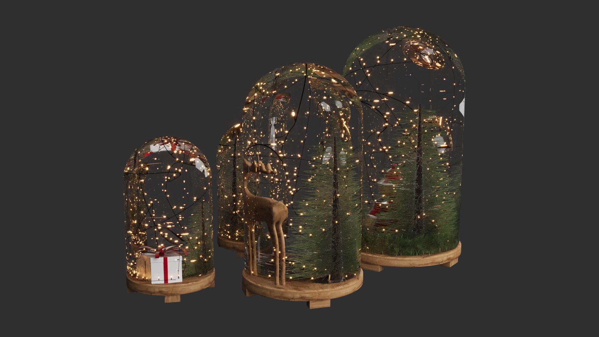 Christmas Set 3D model_10