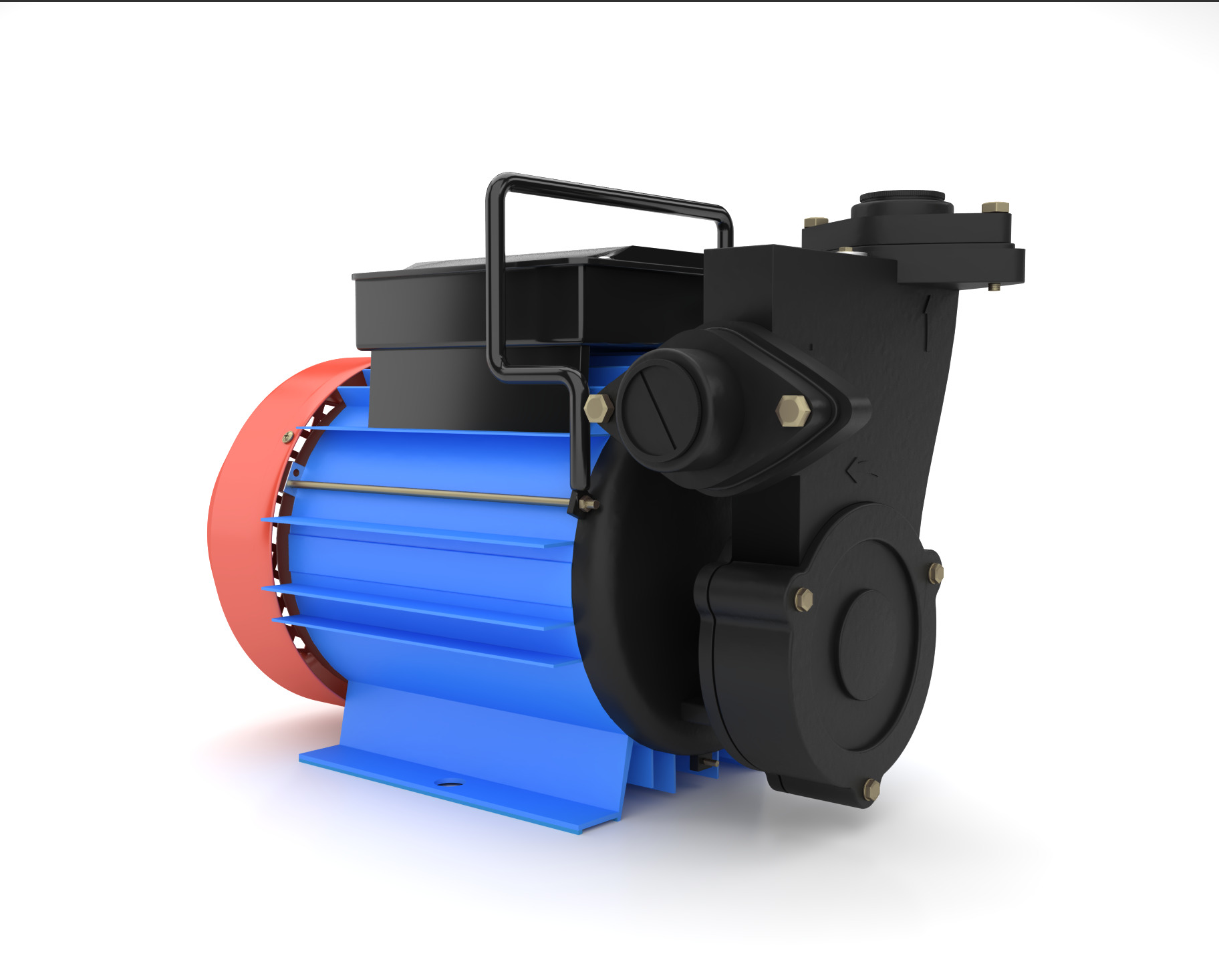 suction water pump 3D model_1