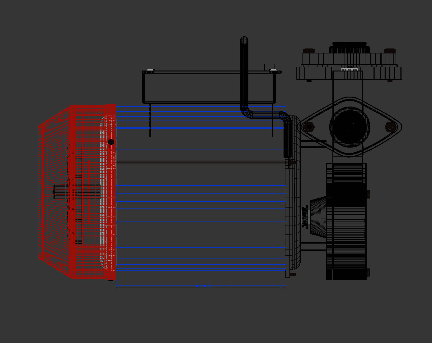suction water pump 3D model_3