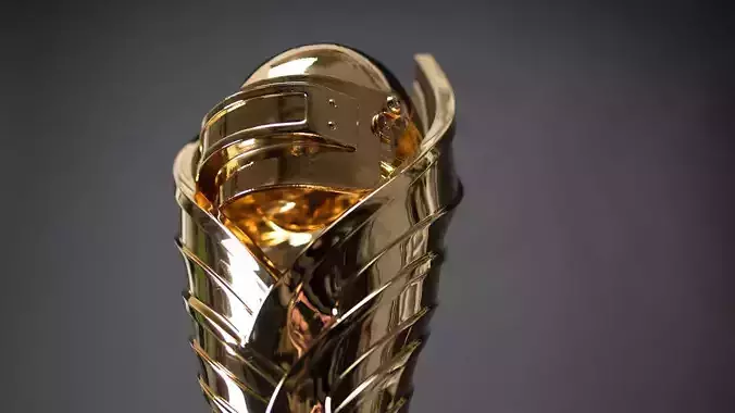 PUBG Trophy Statue - 3D Model  - OBJ  FBX  STL 3D print model