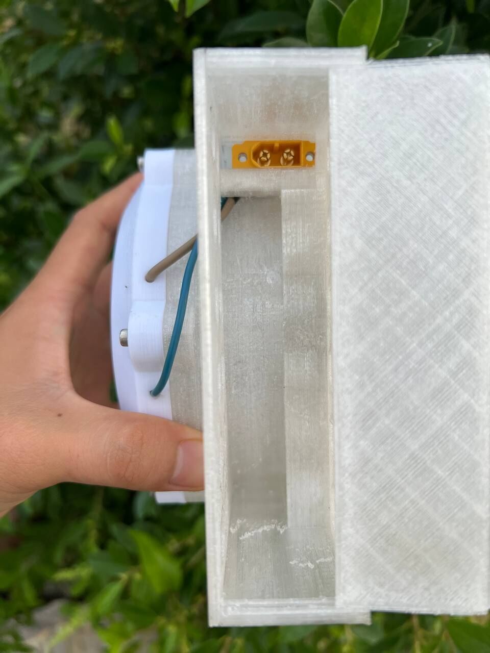 Fan brushless motor A2212 battery 2200mah 3D print model_2