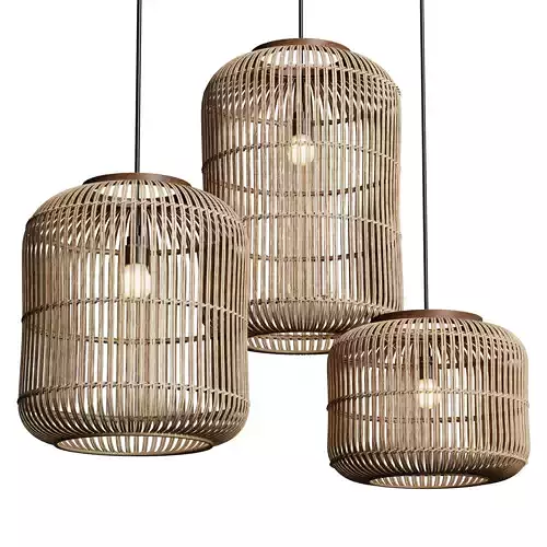 Natural Rattan Hanging Lamp file