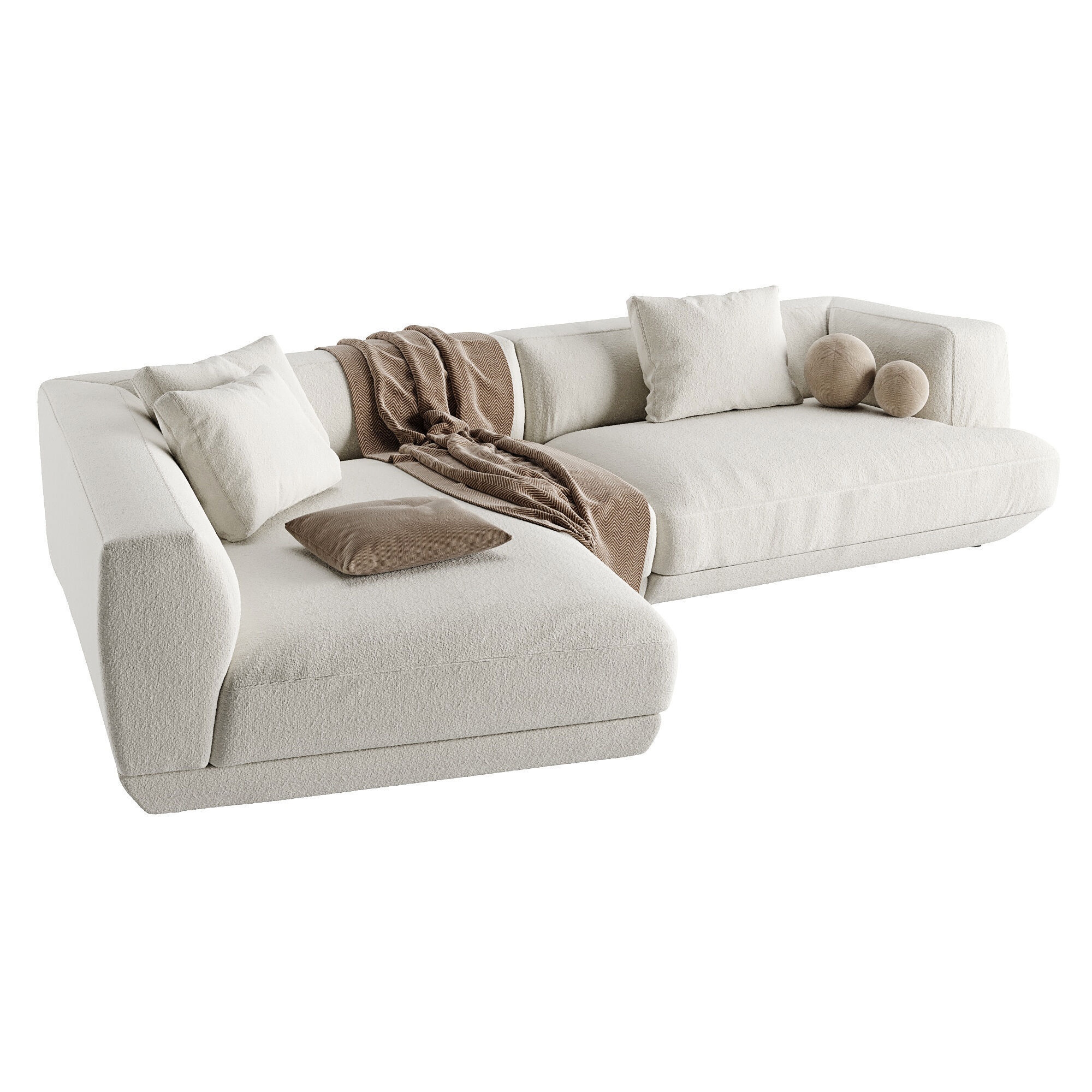 Sofa Loungescape 3D model_1