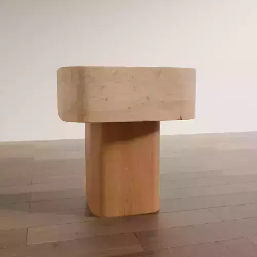 Modern Block Side Table 