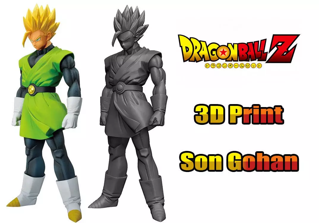 Super Saiyan Son Gohan Great Saiyaman 3D print model_0