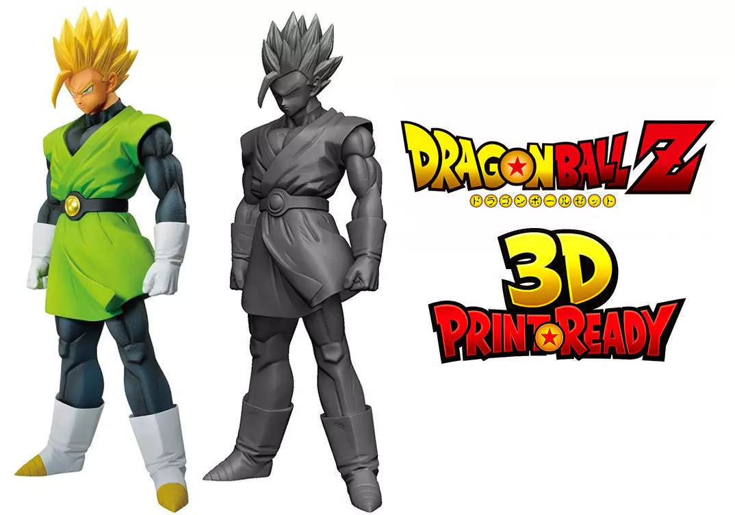 Super Saiyan Son Gohan Great Saiyaman 3D print model