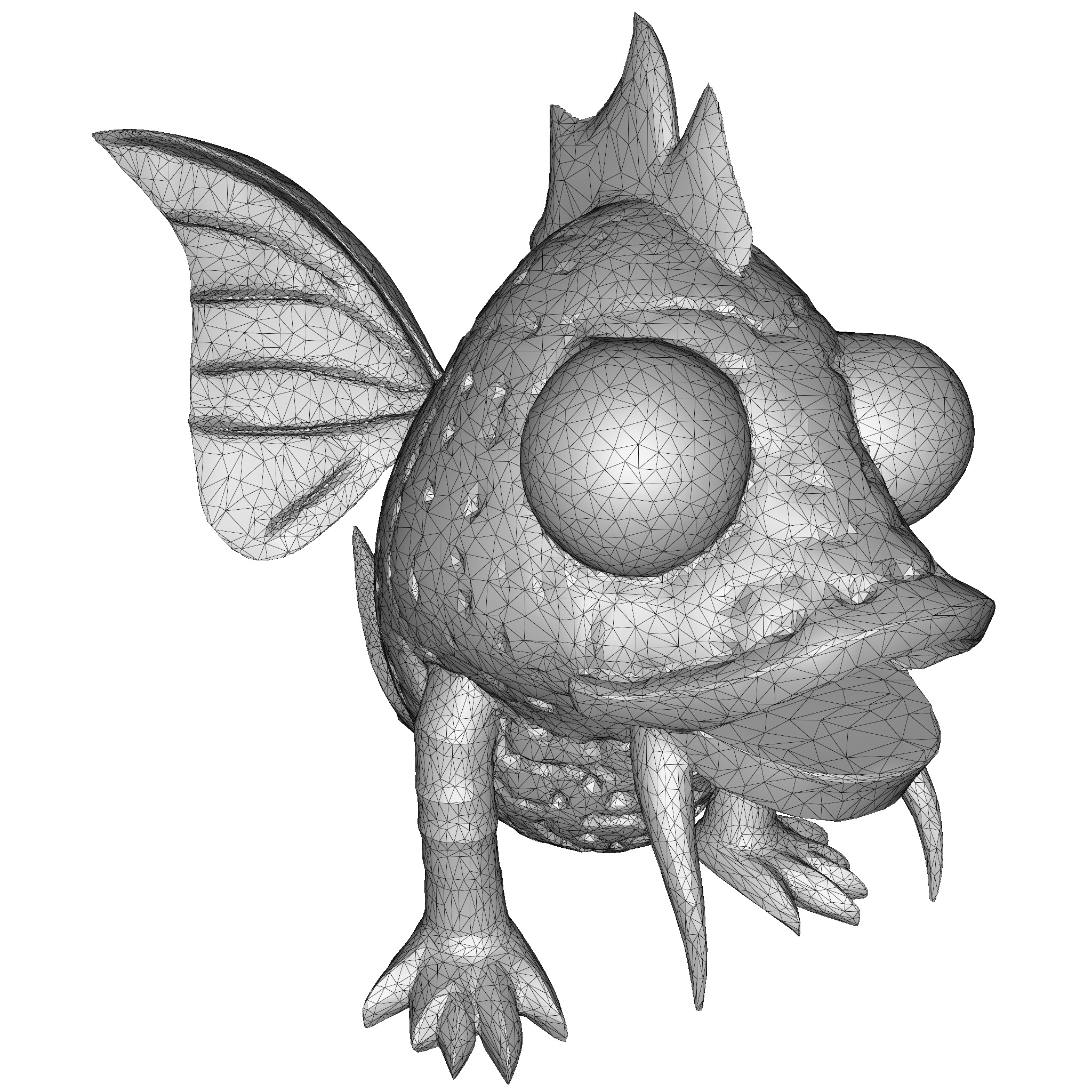 WhimsiFish AI Creature Collection 3D print model_21